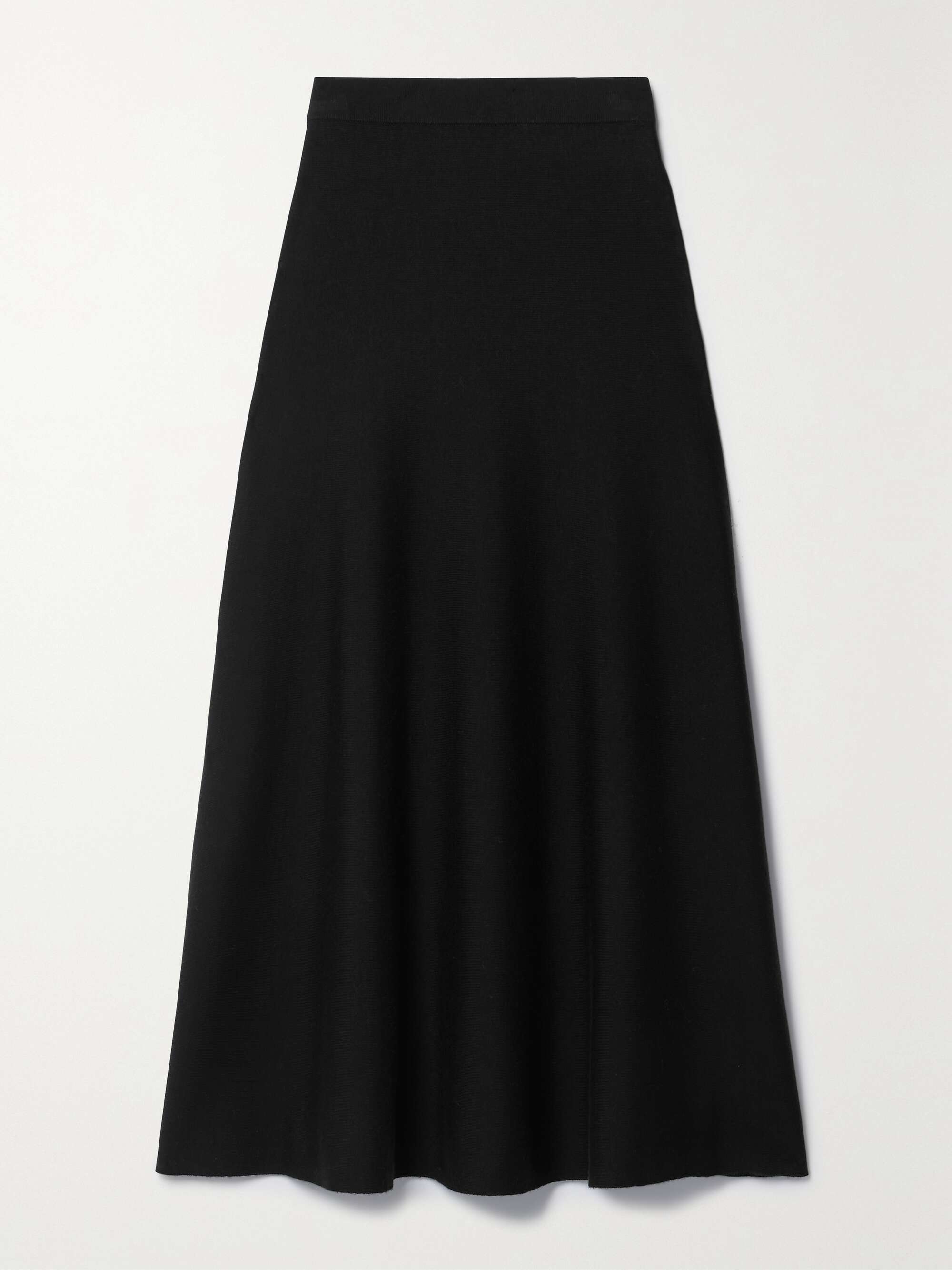 Freddie wool, cashmere and silk-blend midi skirt hero visual