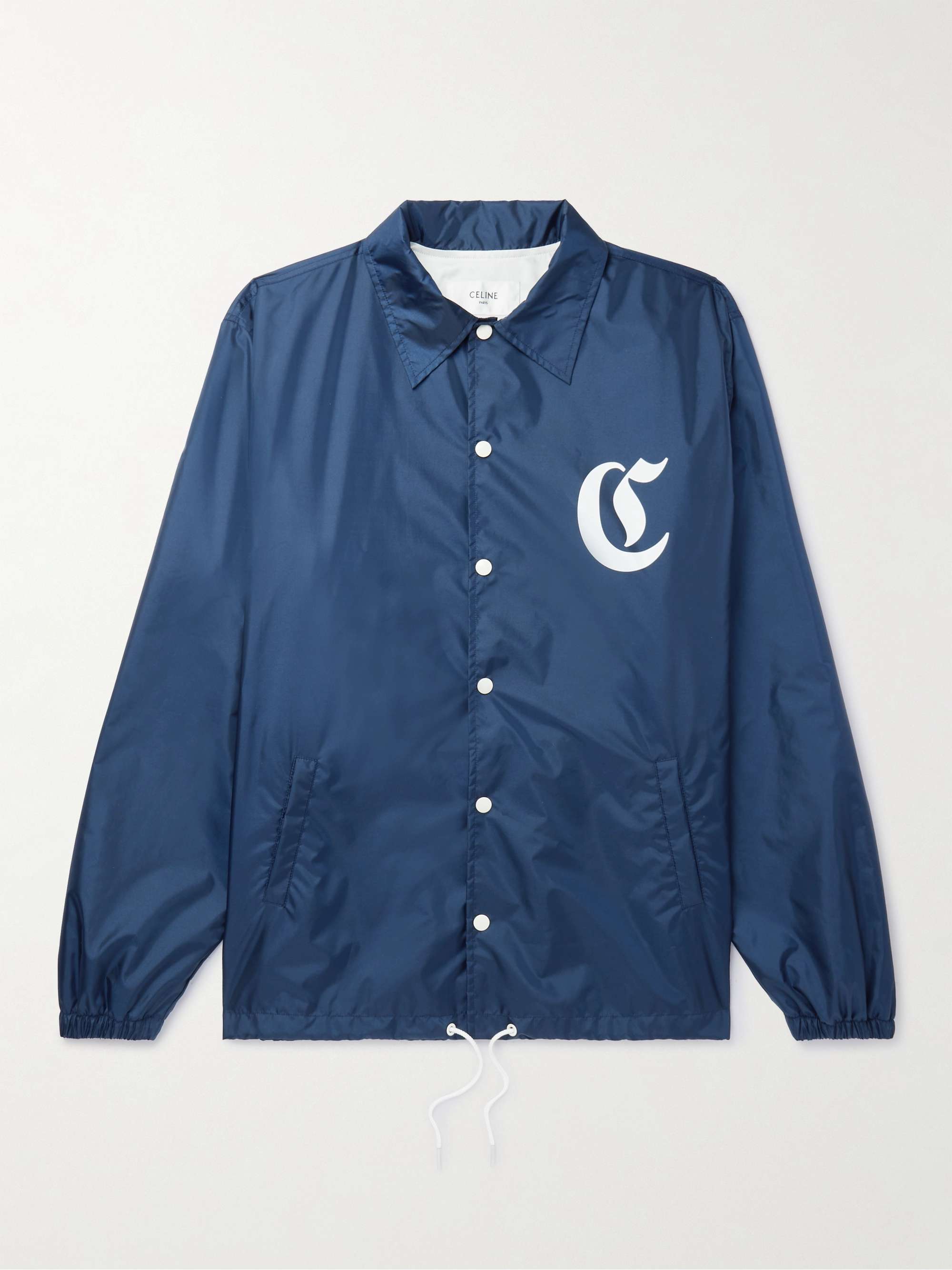 Logo-Print Shell Coach Jacket hero visual
