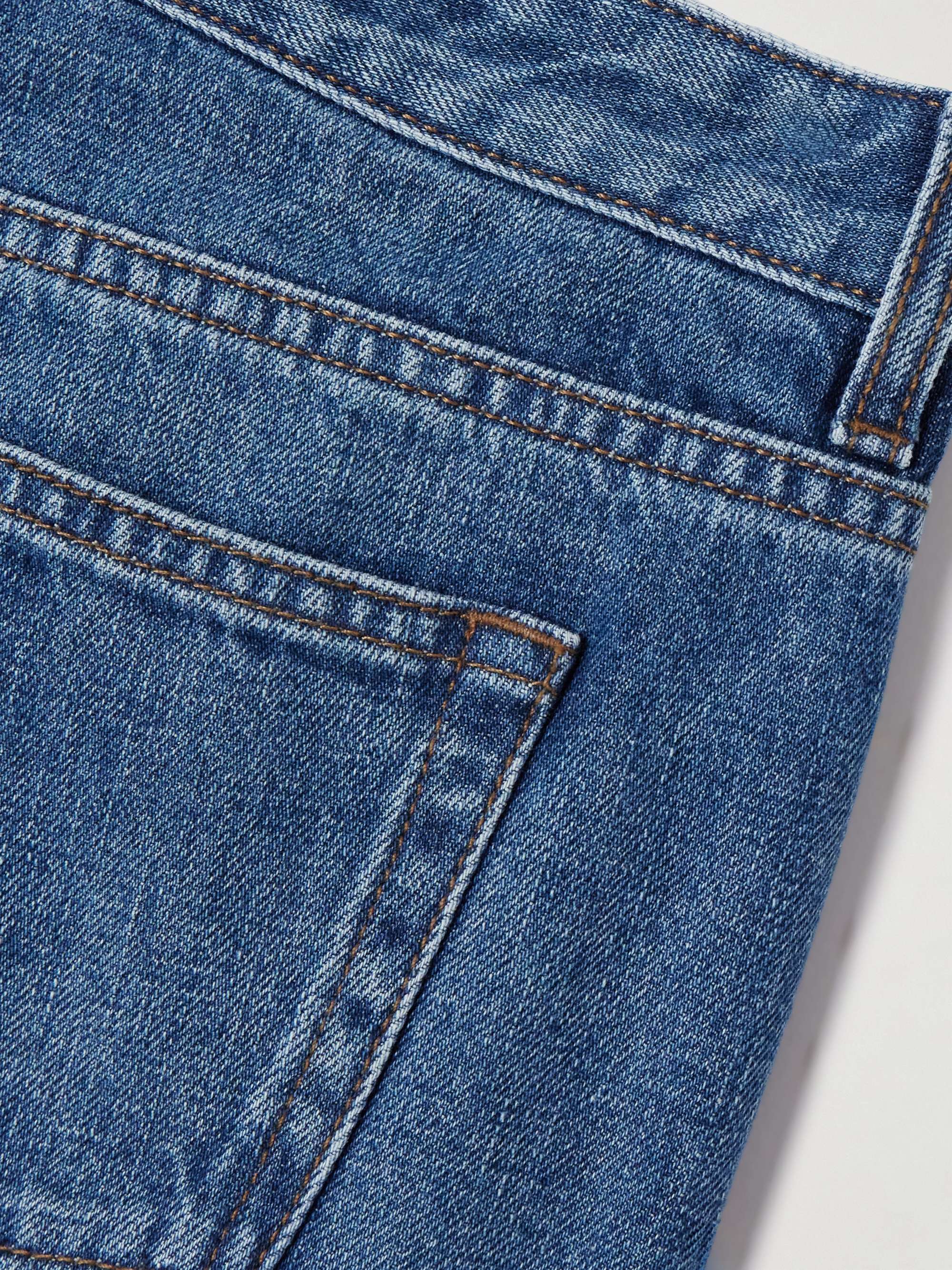 Riaco mid-rise straight-leg jeans view