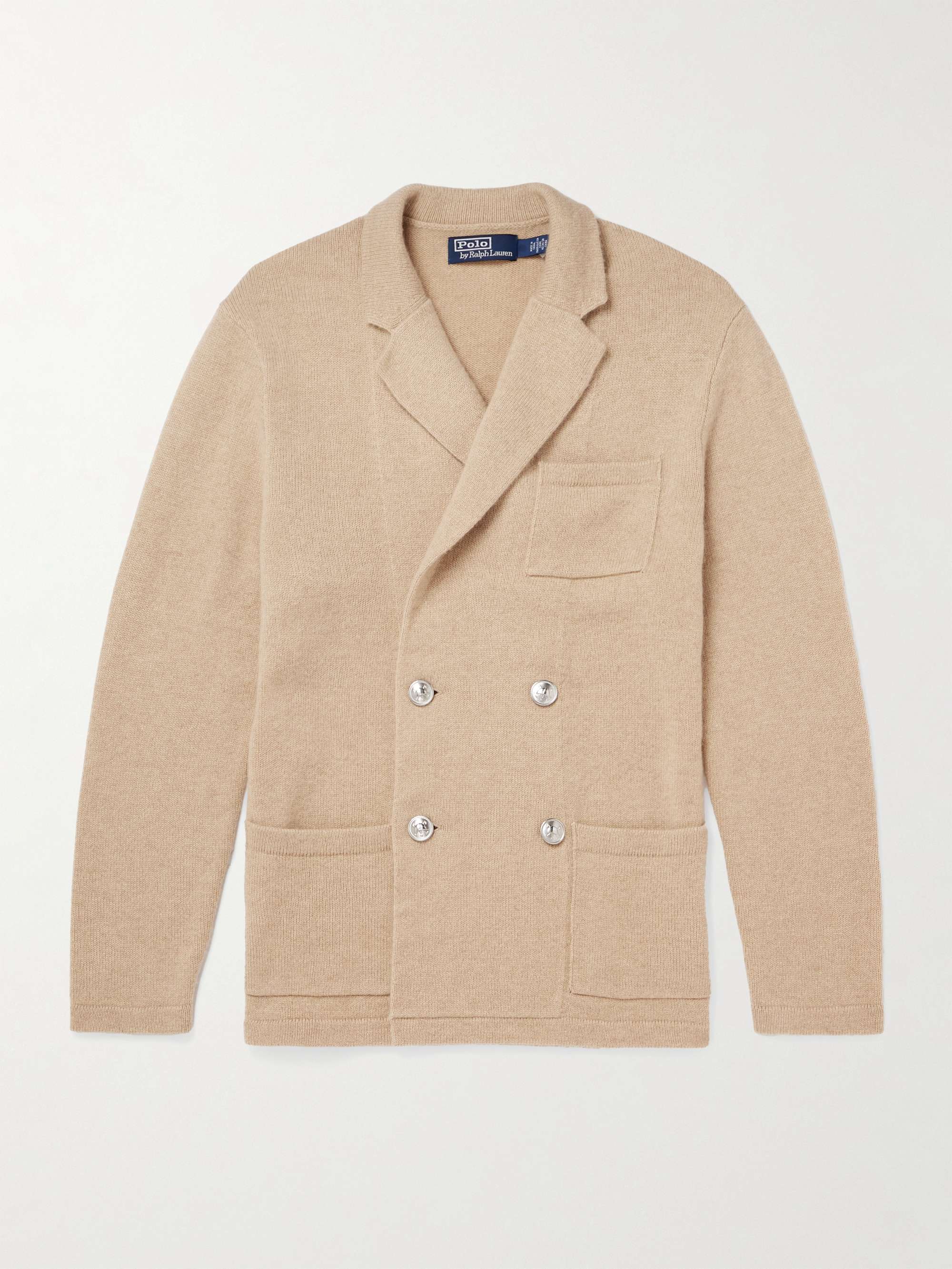 Double-Breasted Cashmere Cardigan hero visual
