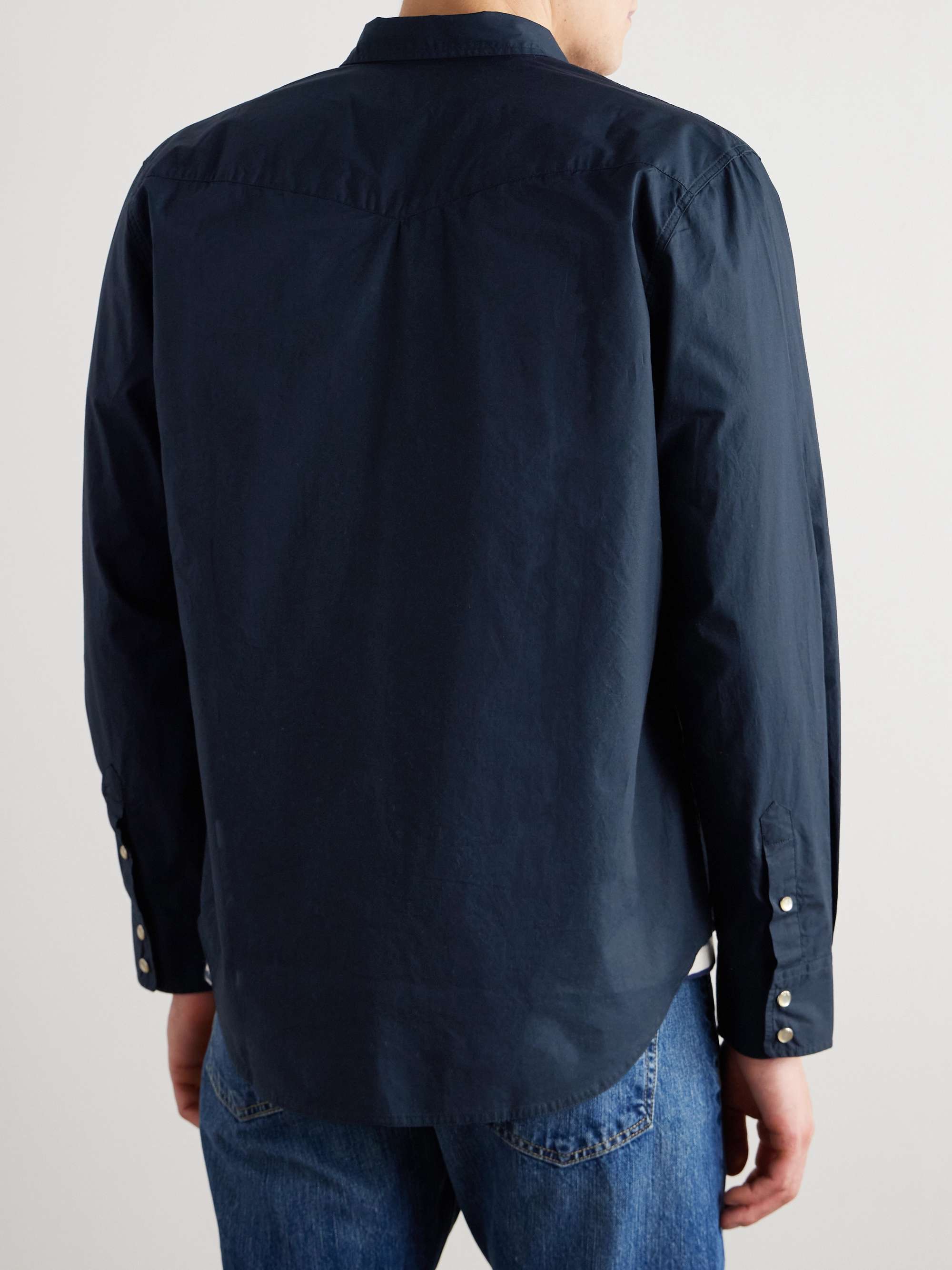 Maverick Organic Cotton-Poplin Shirt view