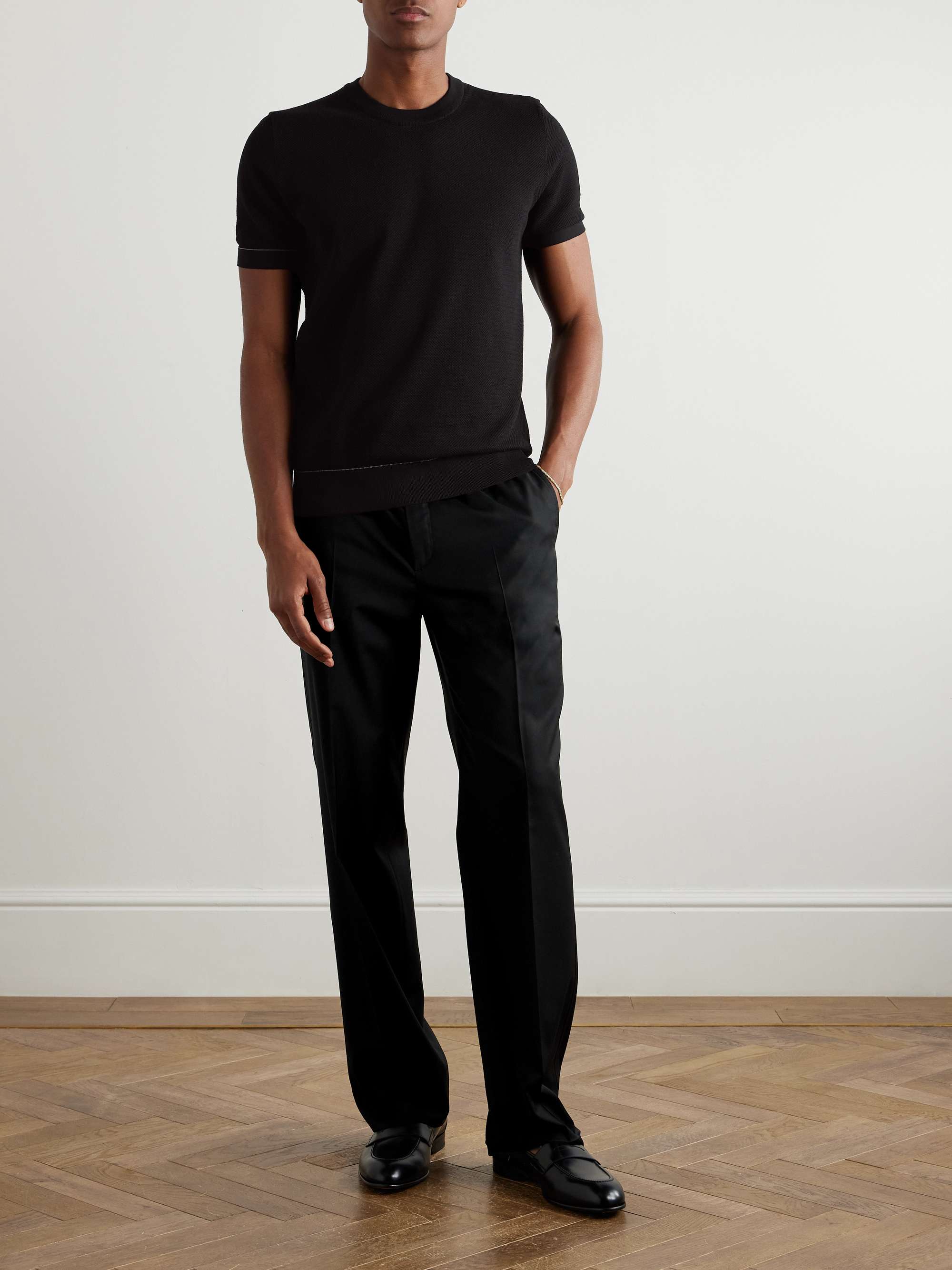 Sea Island Cotton-Piqué T-Shirt view