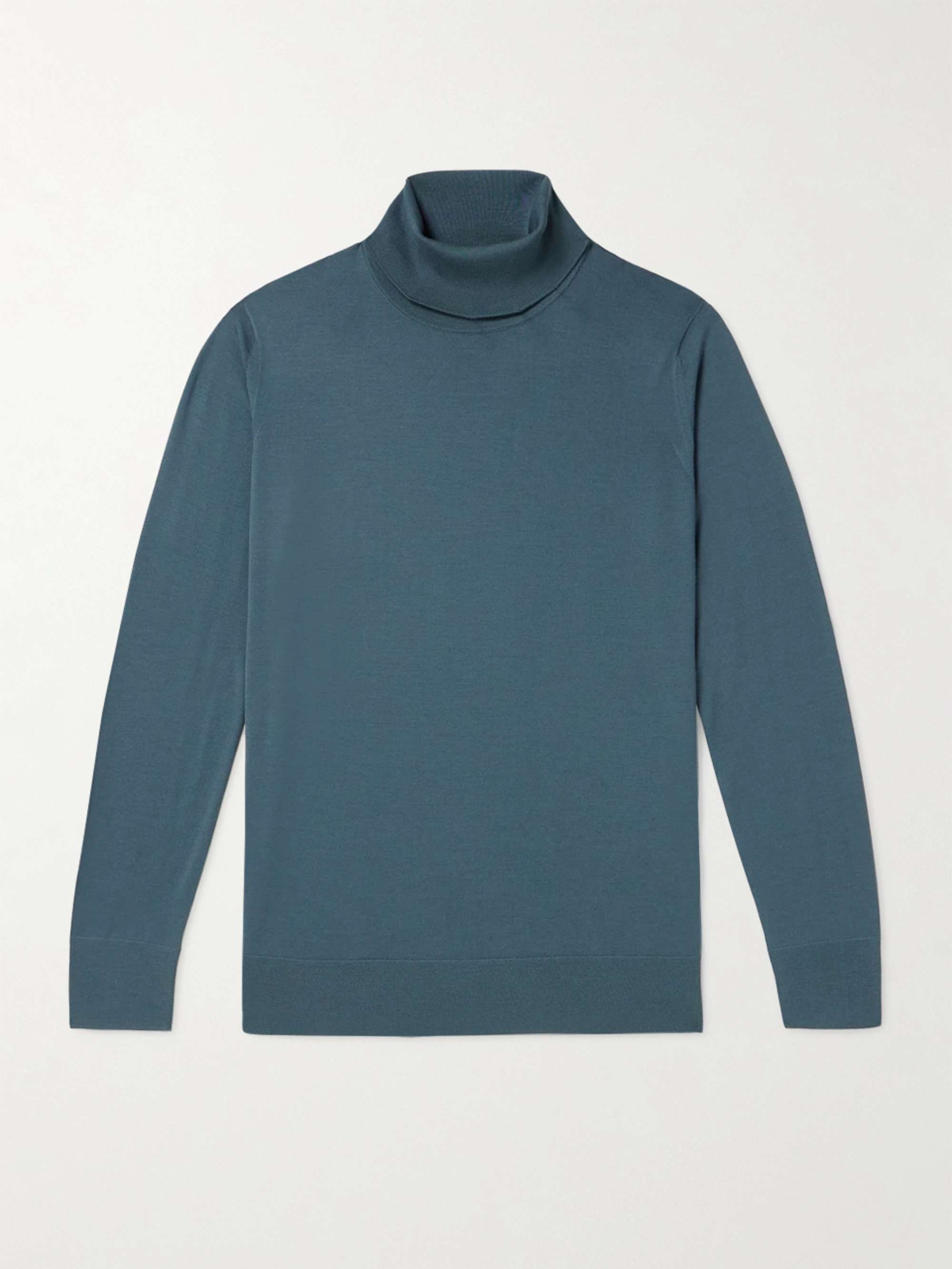 Wish® Virgin Wool Rollneck Sweater hero visual