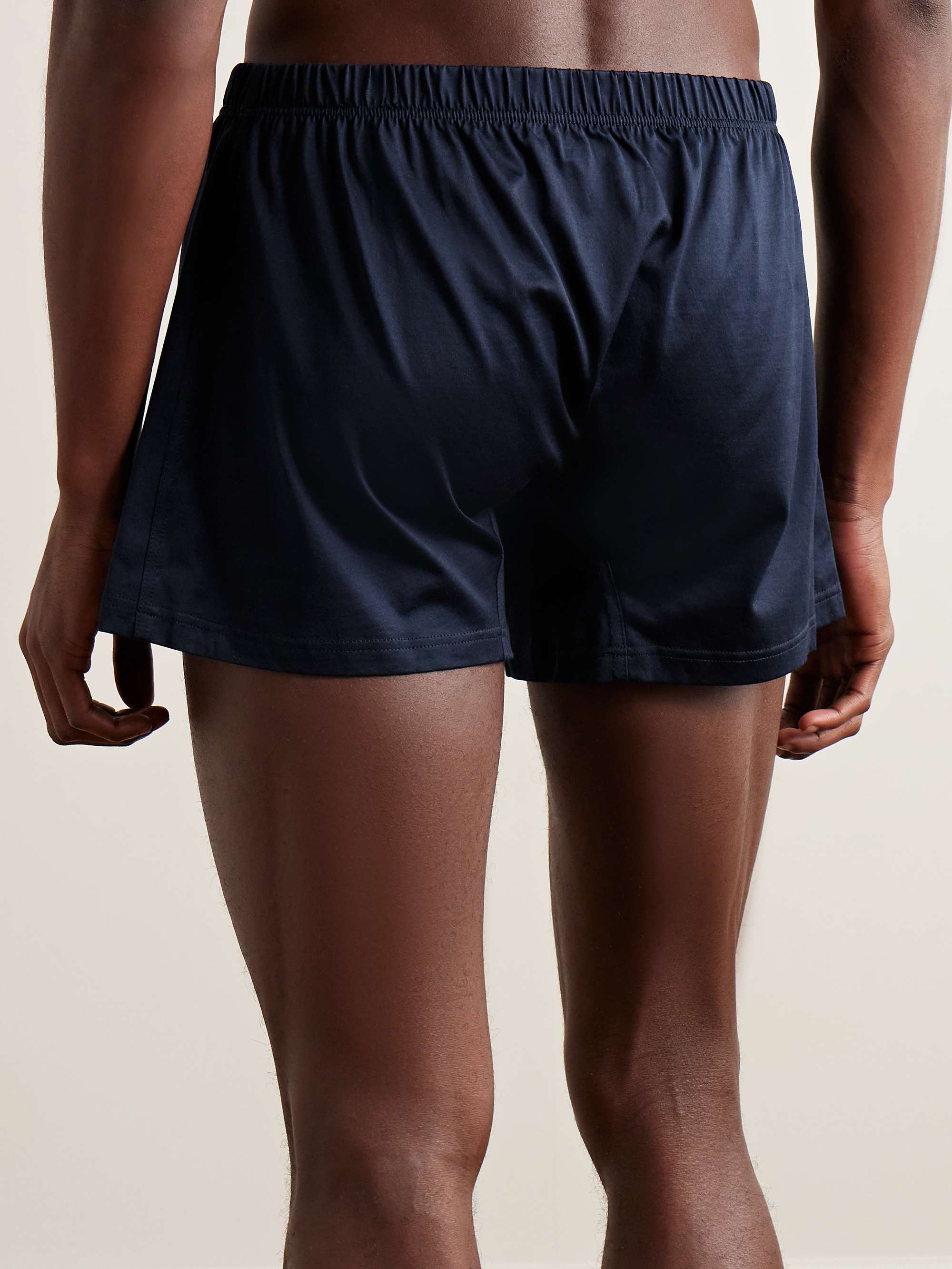 Filoscozia® Cotton-Jersey Boxer Shorts view