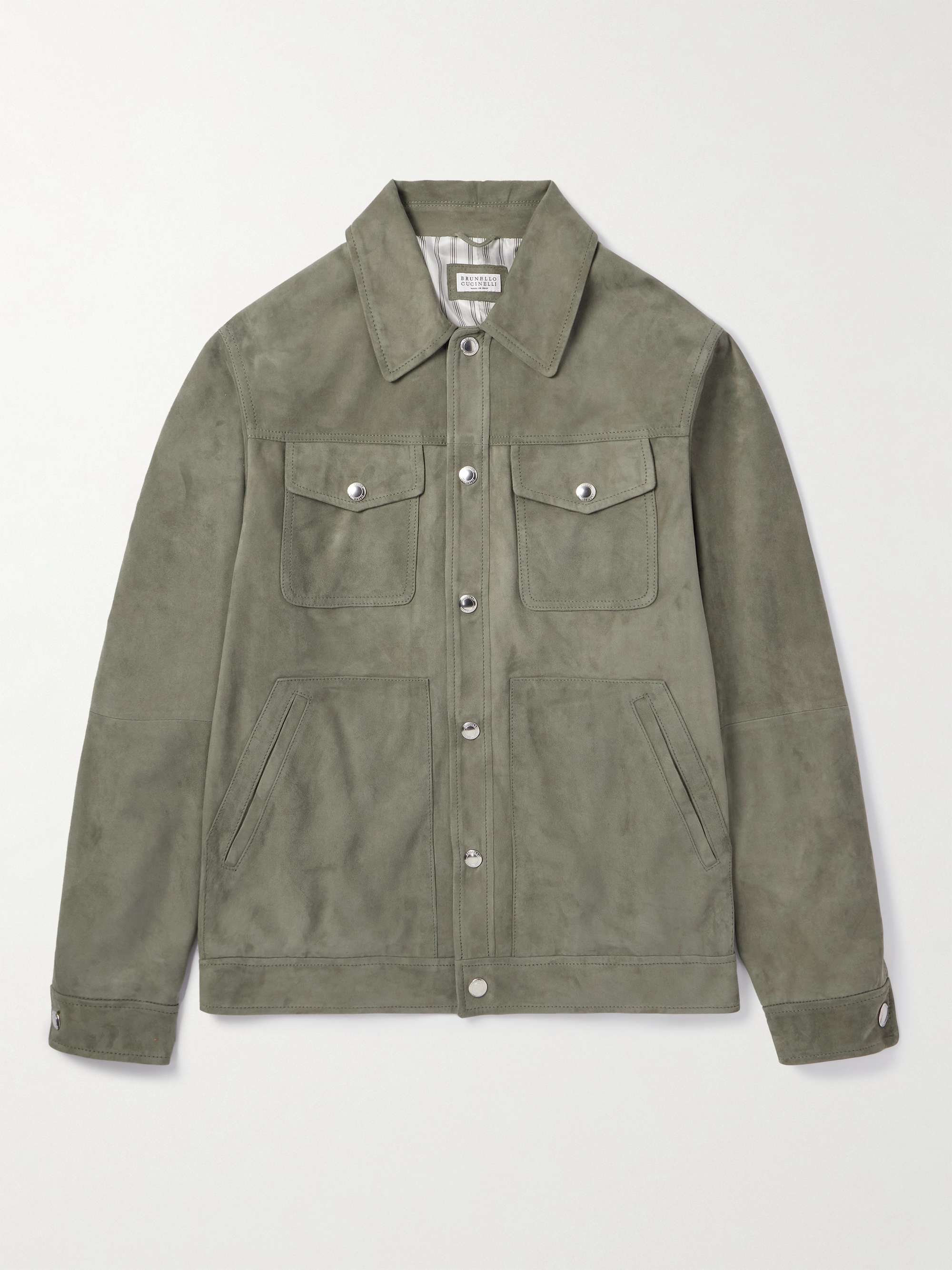 Suede Trucker Jacket hero visual