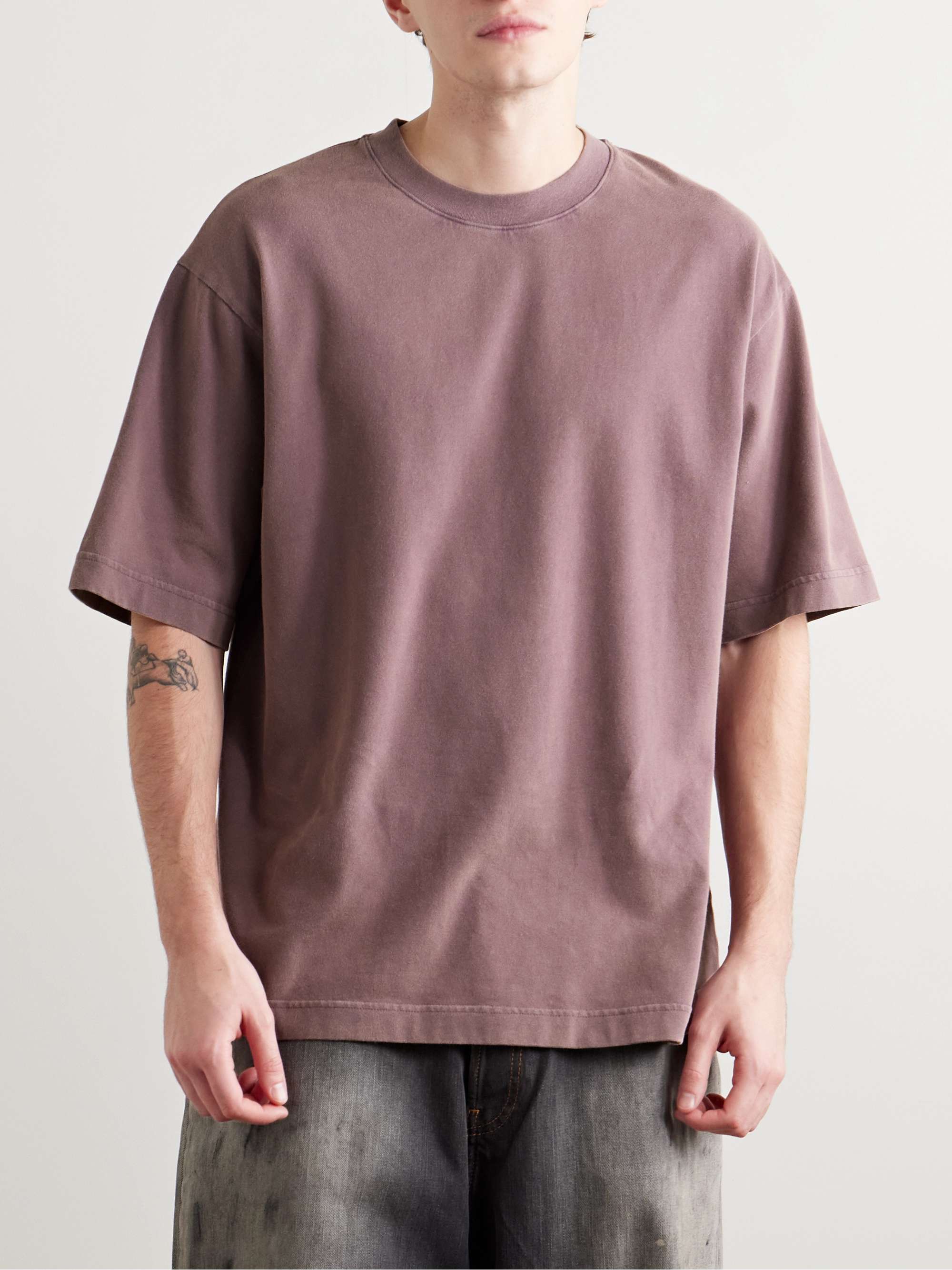 Exford Logo-Appliquéd Cotton-Jersey T-Shirt view
