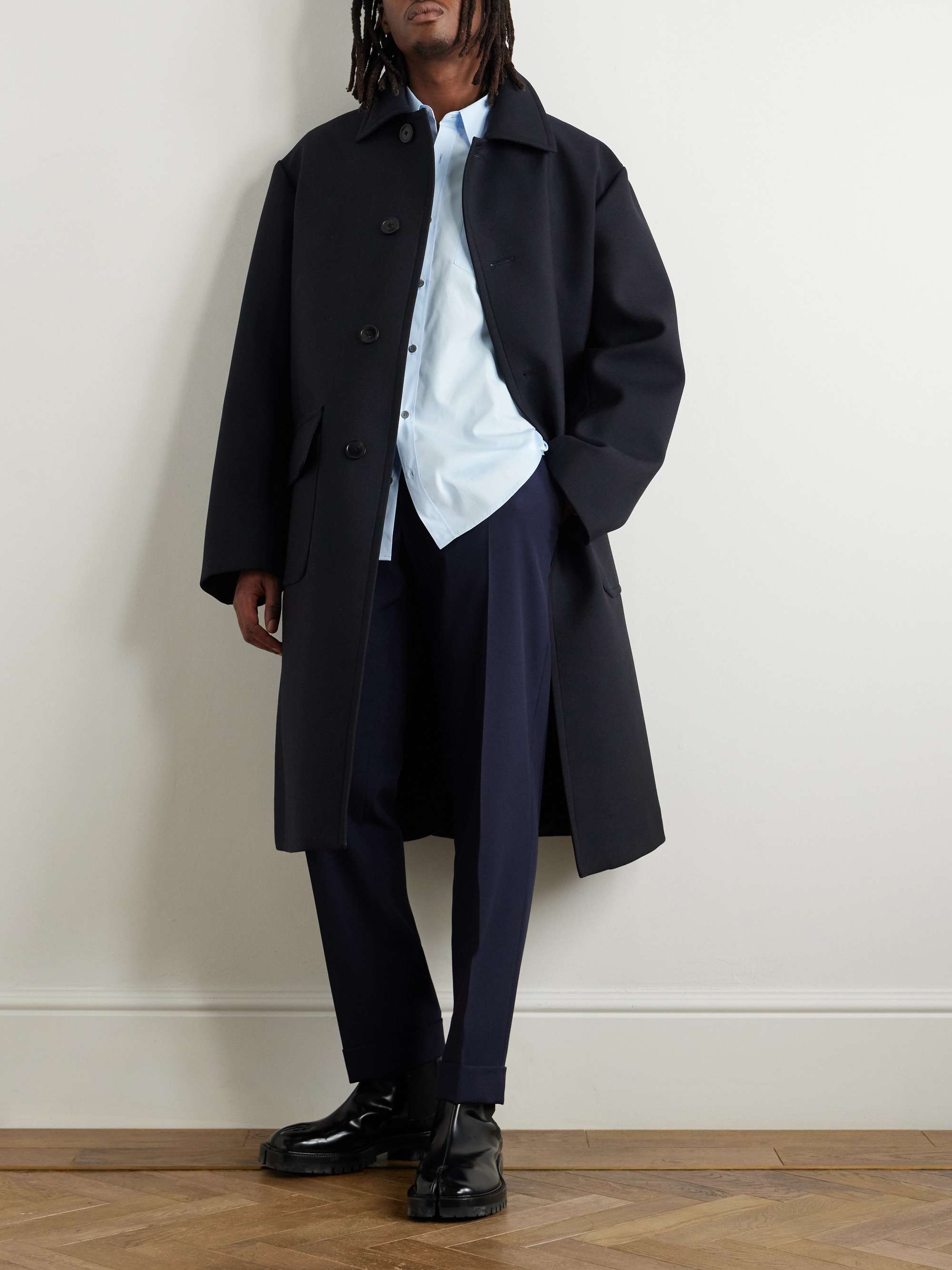 Oversized Canvas Car Coat view