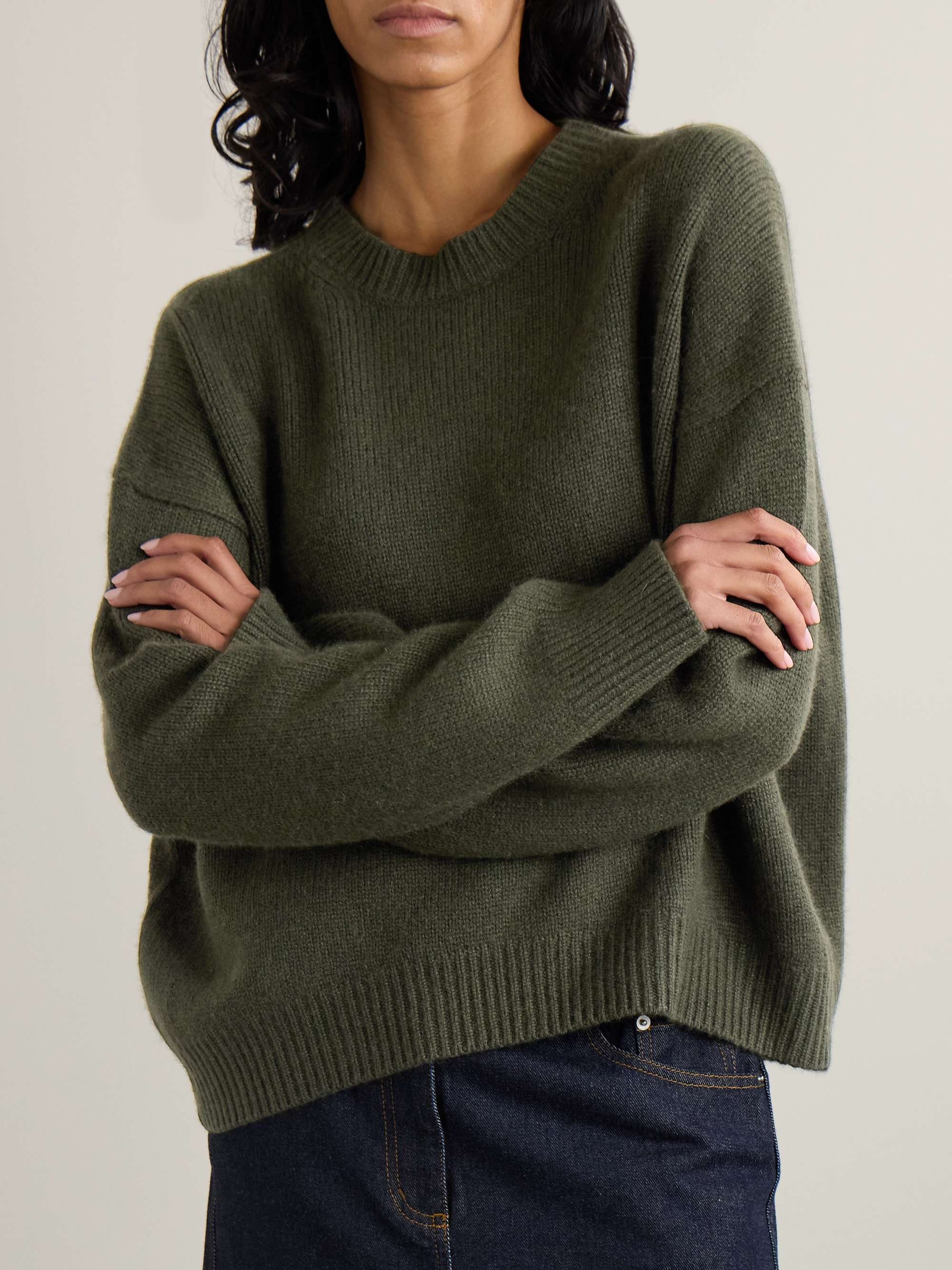 The Ivy cashmere sweater view
