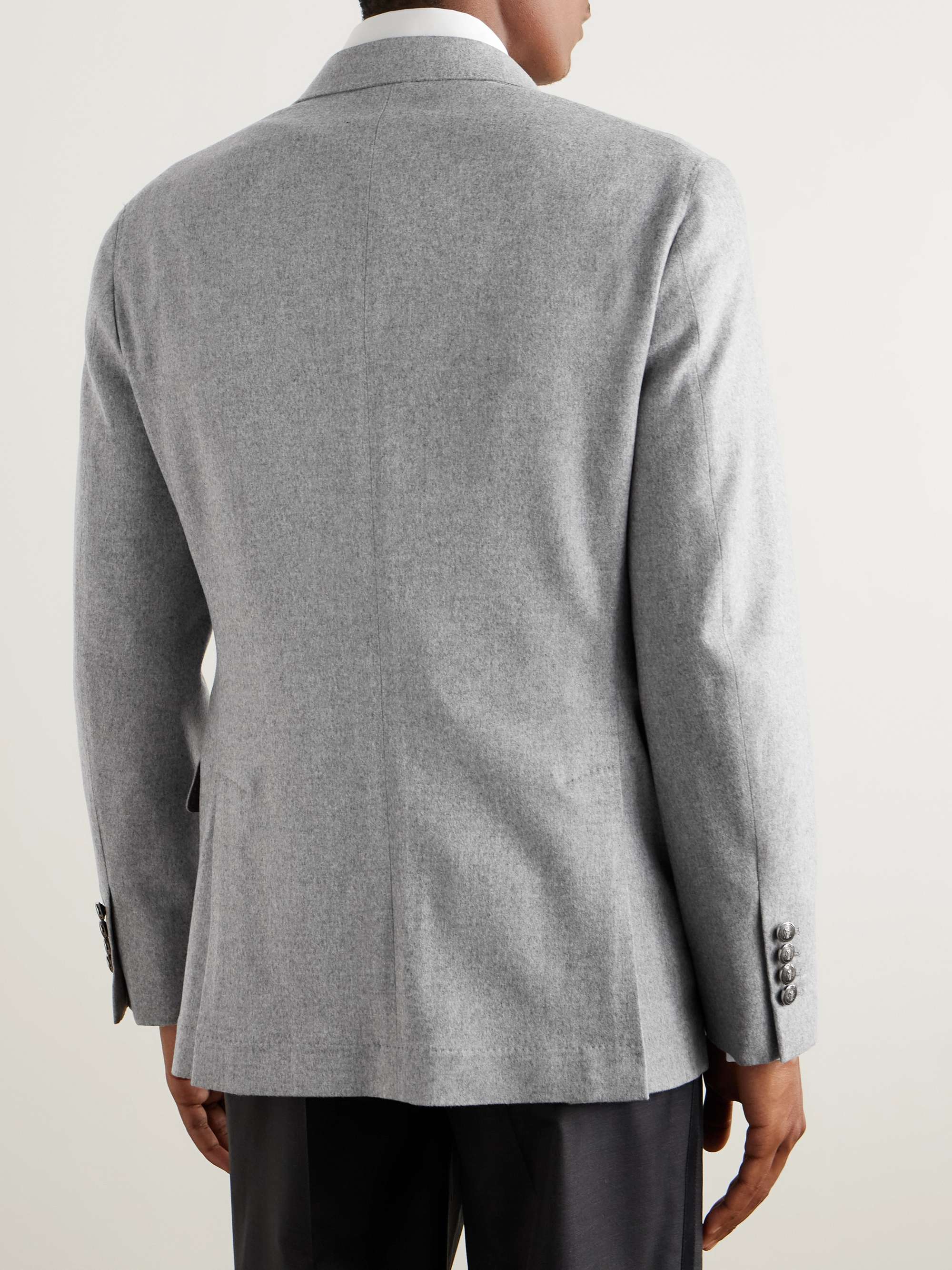 Wool and Cashmere-Blend Suit Jacket view