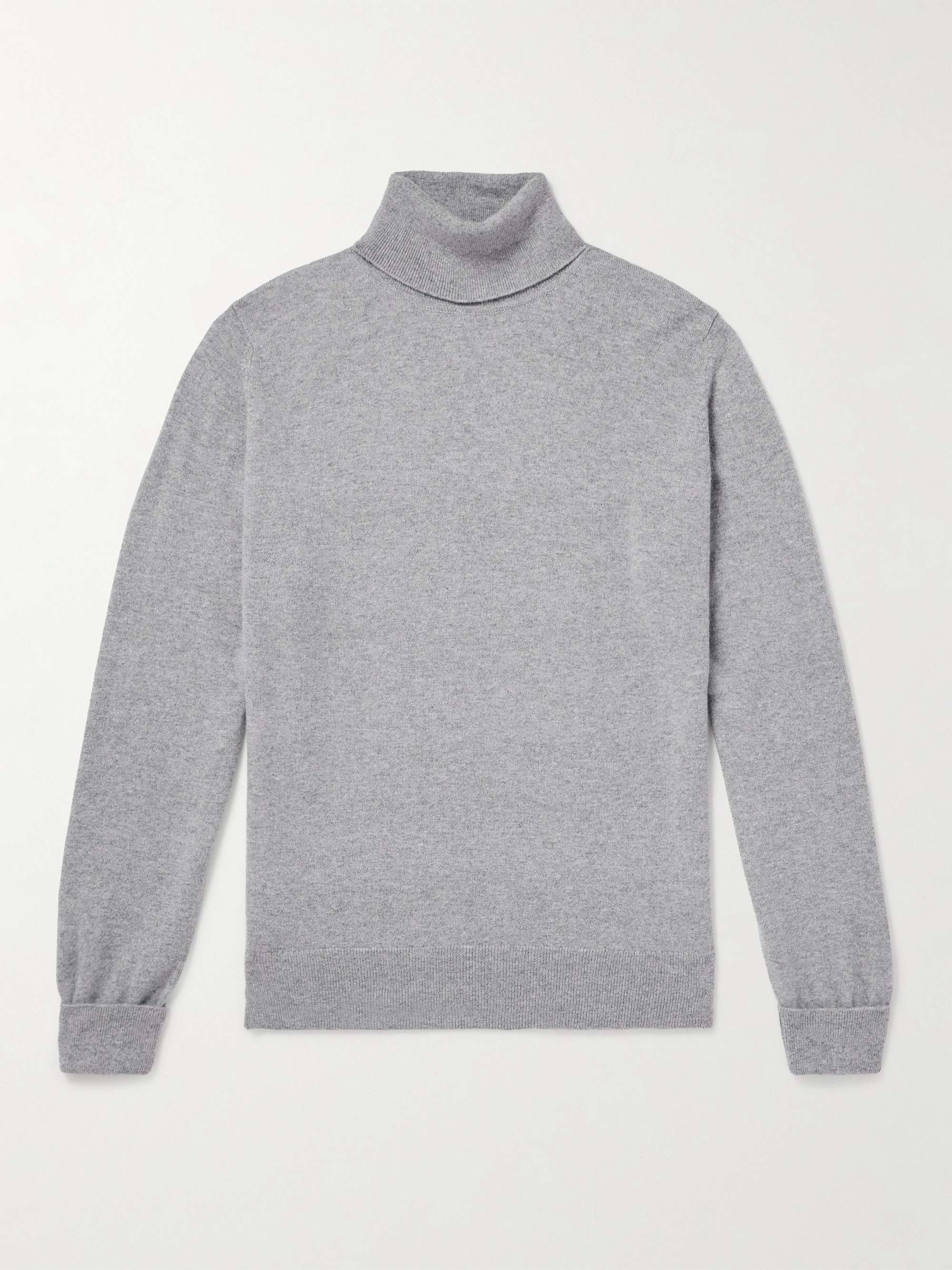 Oxton Slim-Fit Cashmere Rollneck Sweater hero visual