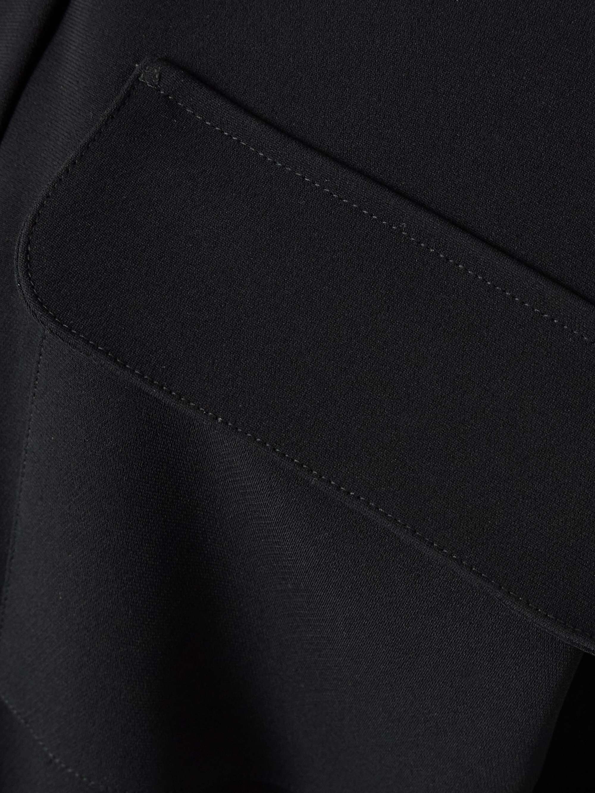 Arielle belted crepe jacket view