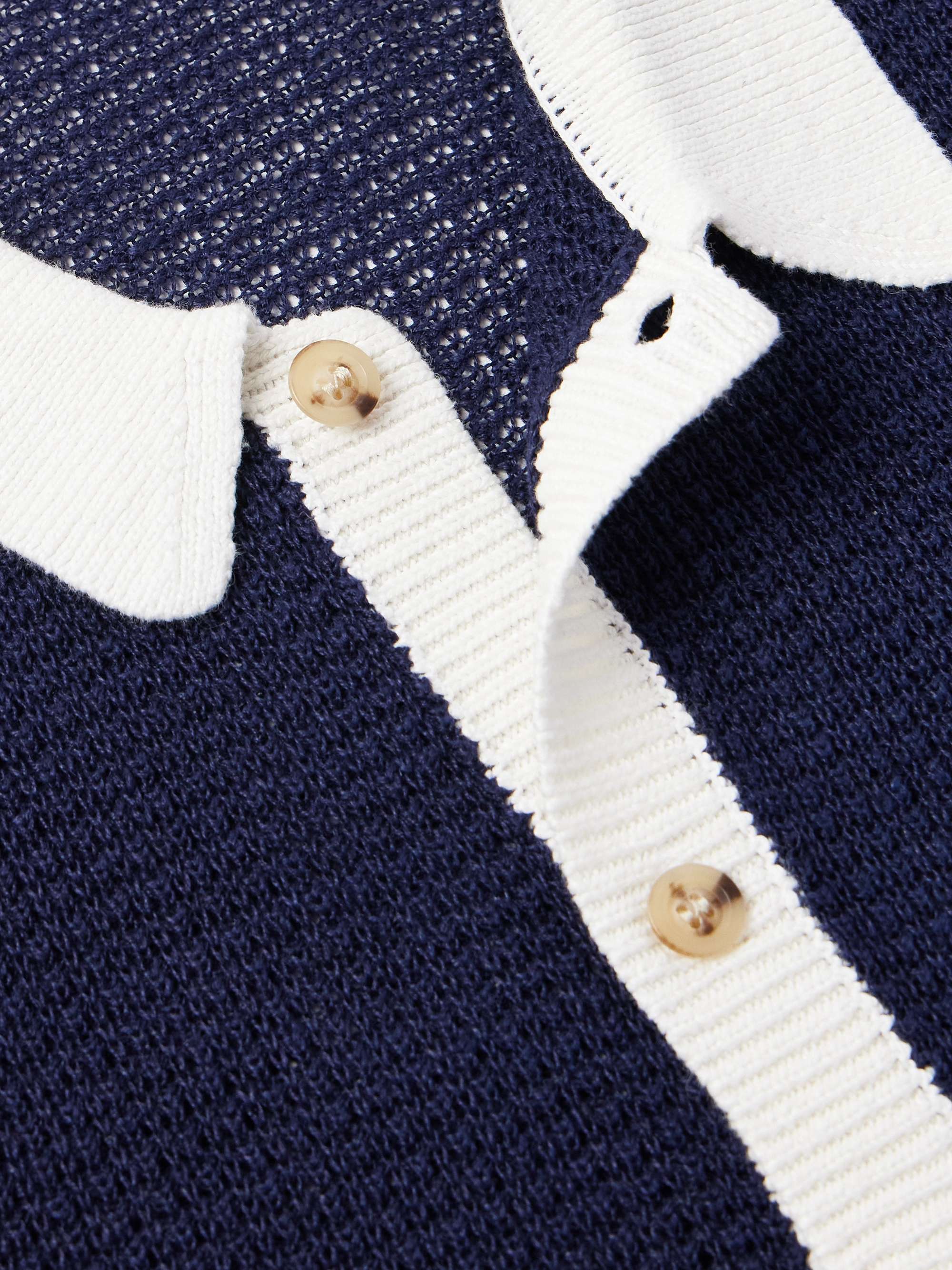 Two-Tone Linen Shirt view