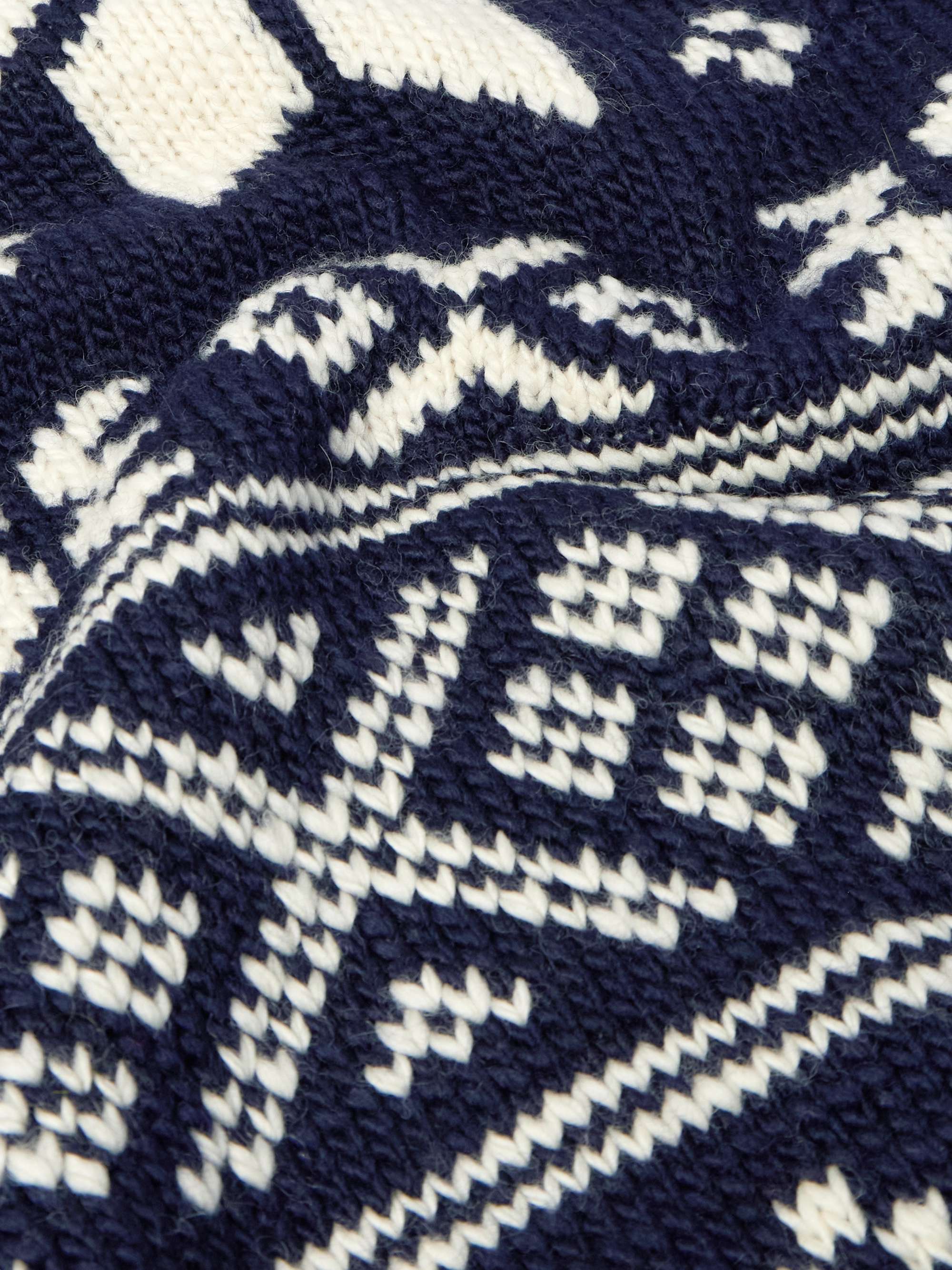 Fair Isle Wool Rollneck Sweater view