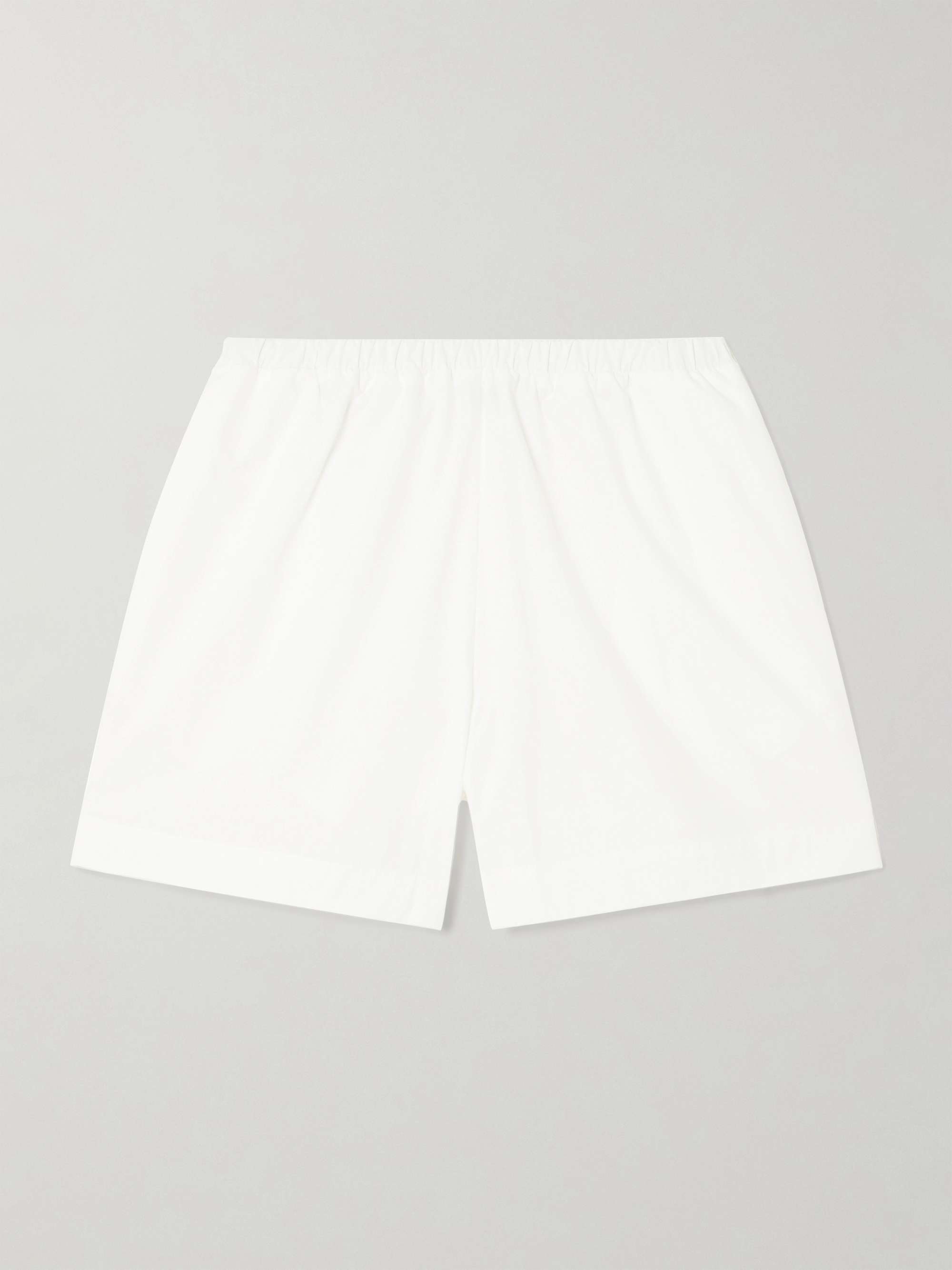 Cotton-poplin shorts hero visual