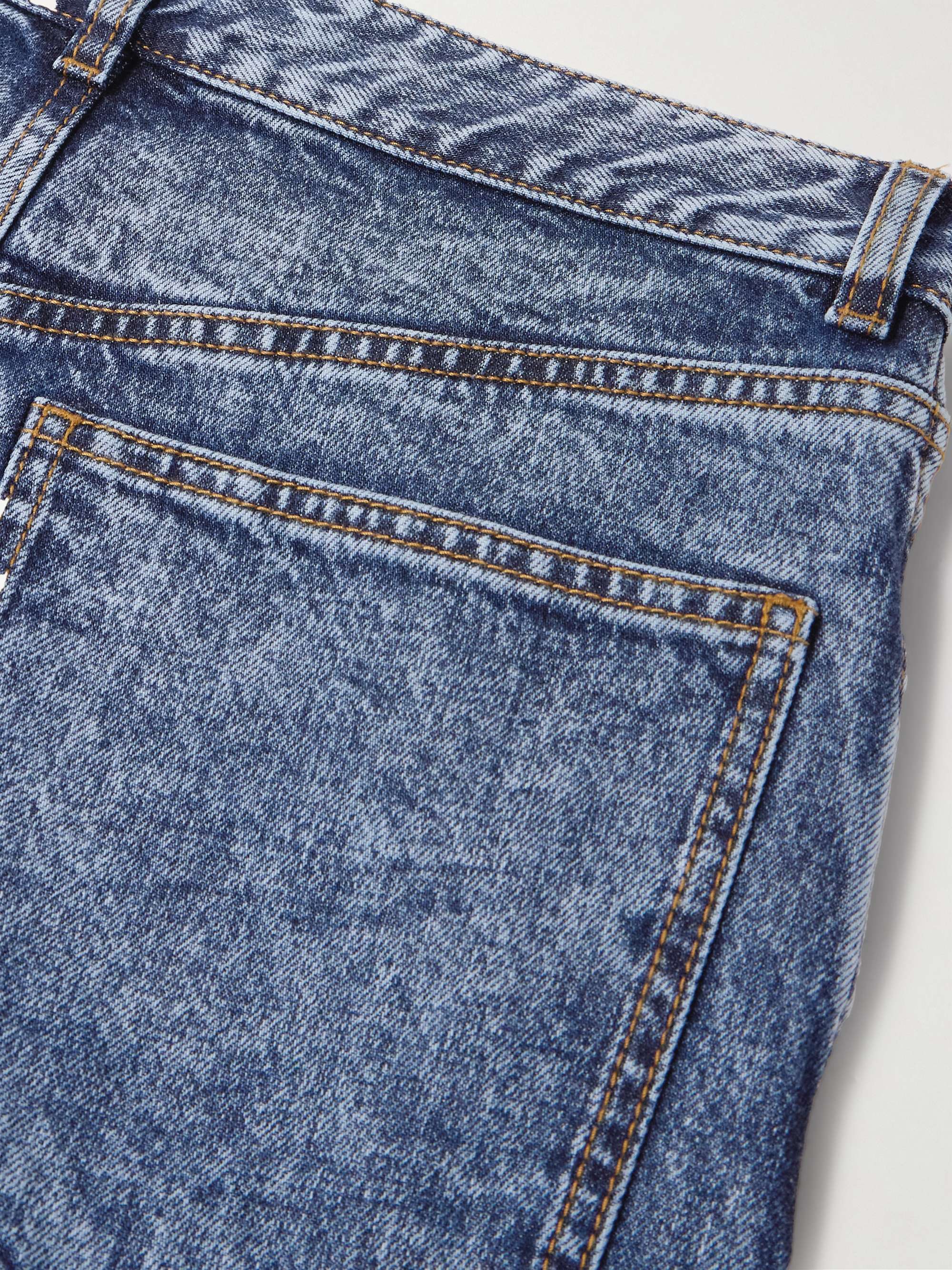 Paneled jeans view