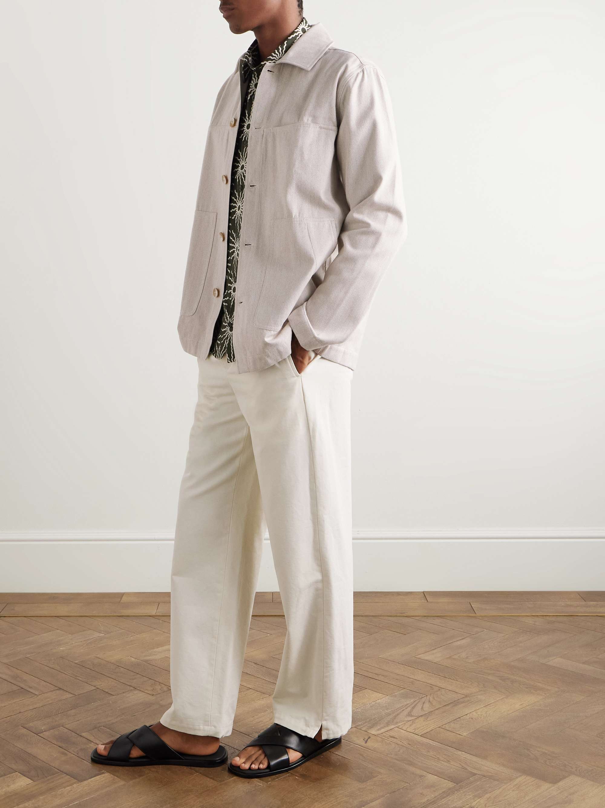 Belford Cotton and Cashmere-Blend Jacket view
