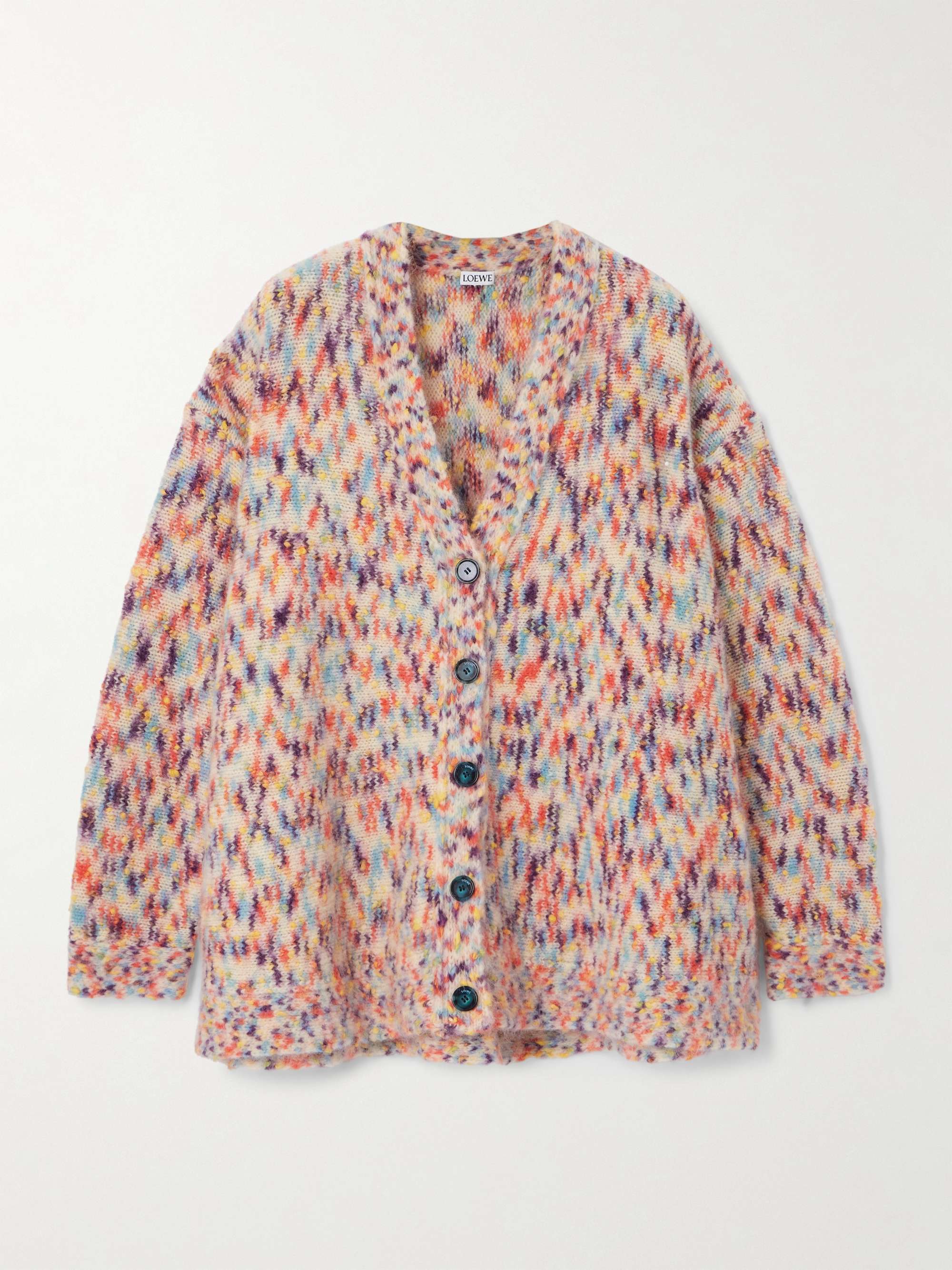 Bouclé cardigan hero visual