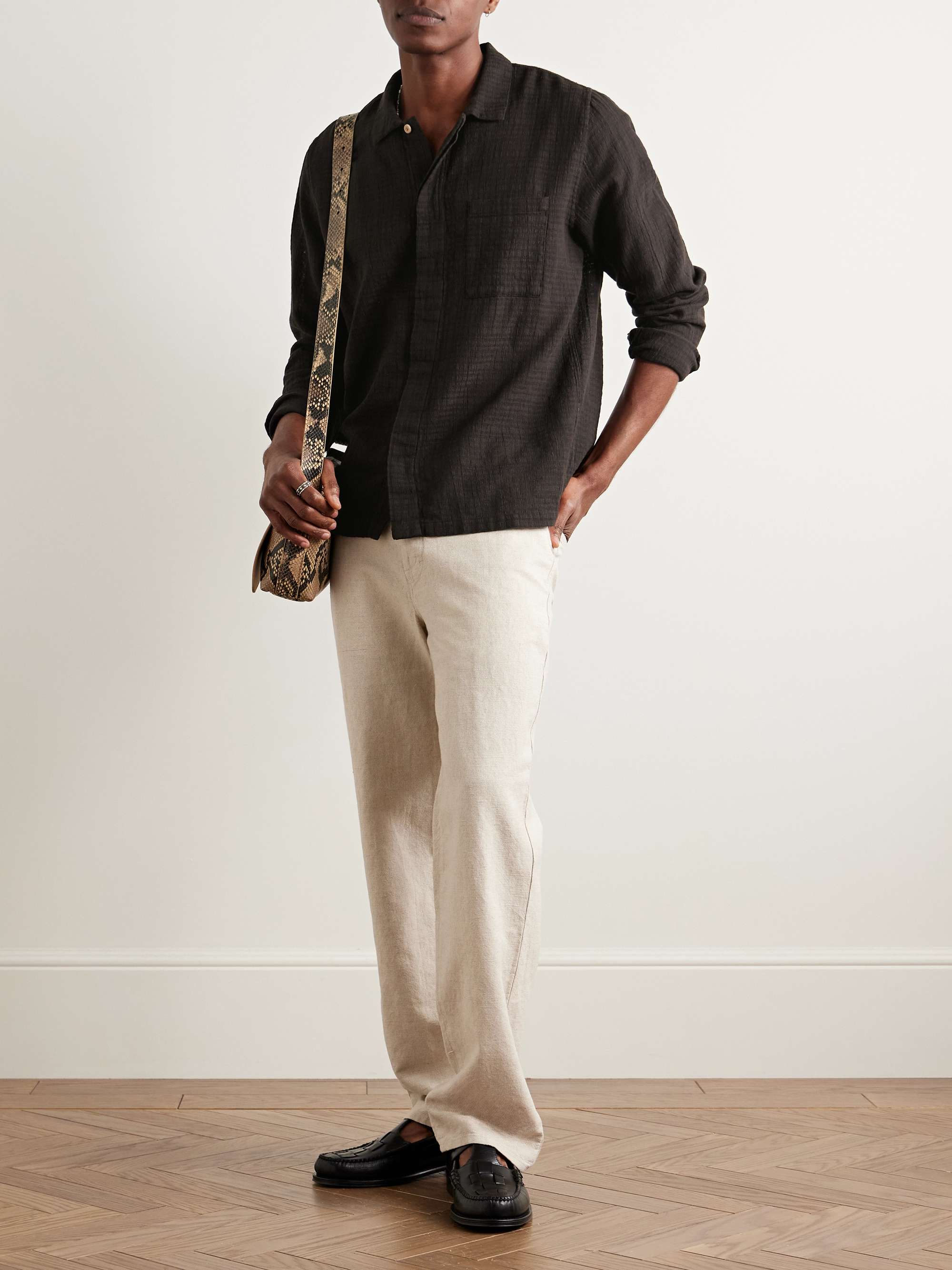 Patch Cotton-Gauze Shirt view