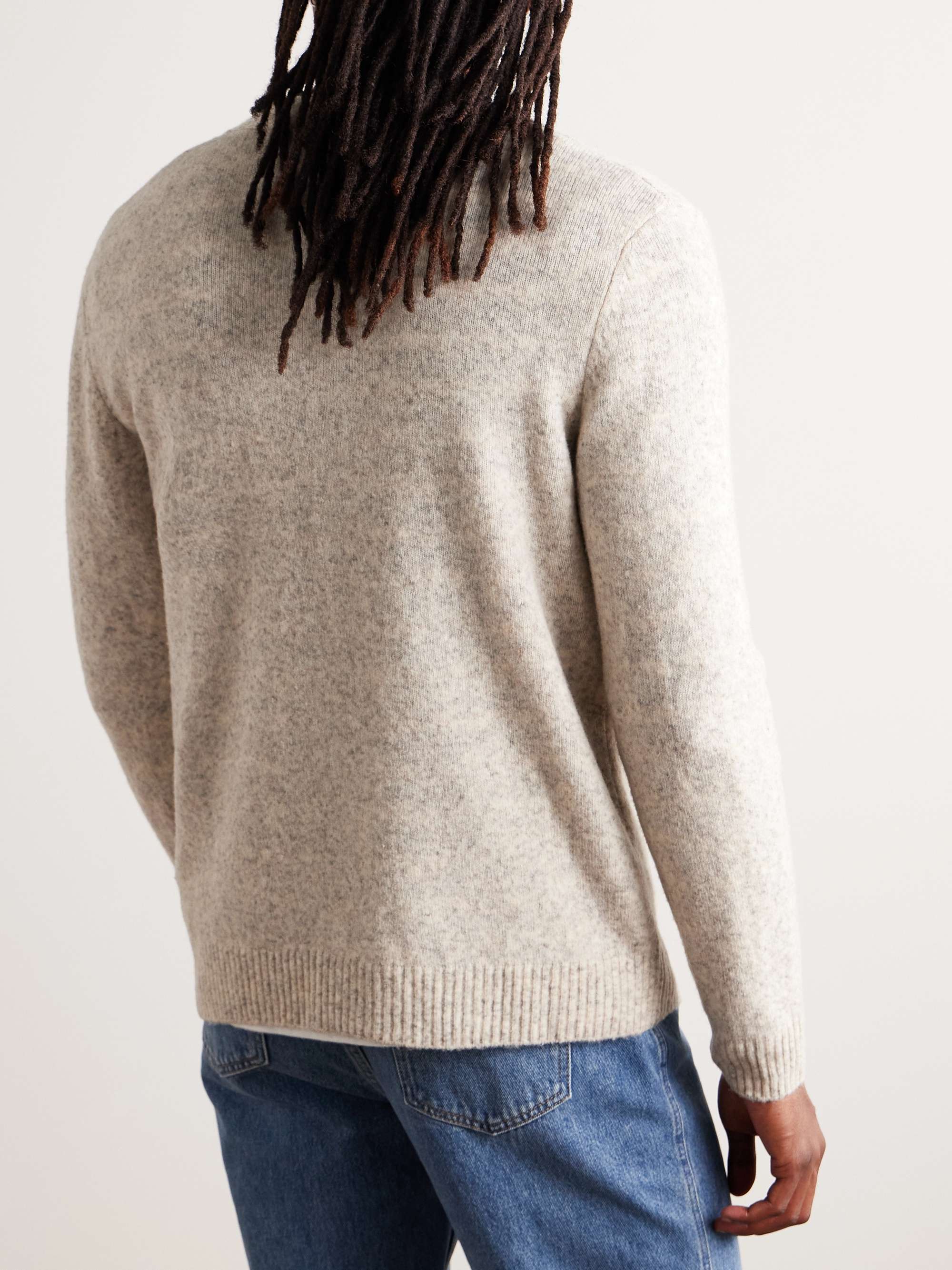 John 6683 Wool-Blend Cardigan view