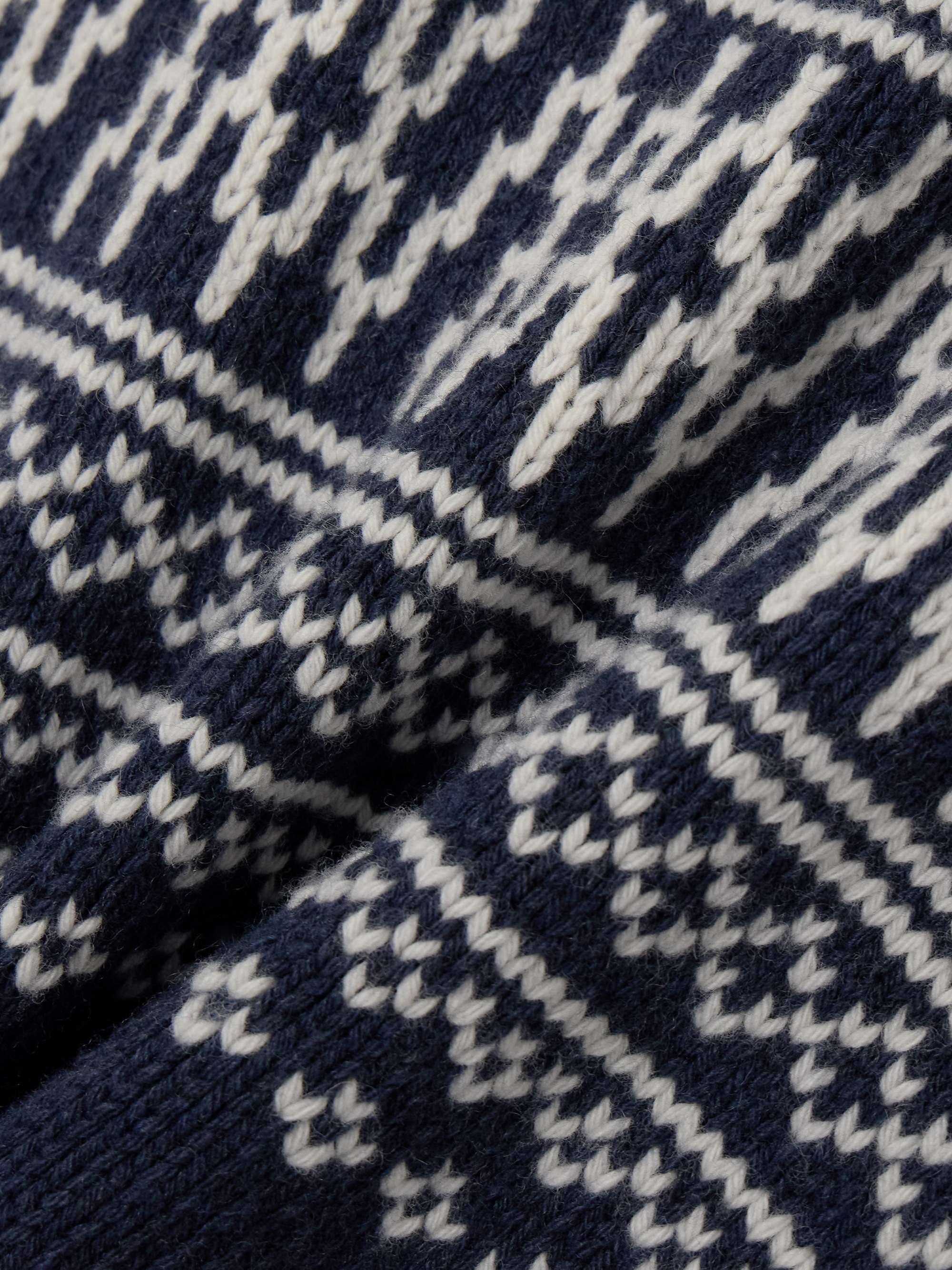 Setesdal merino wool and cashmere-blend turtleneck vest view