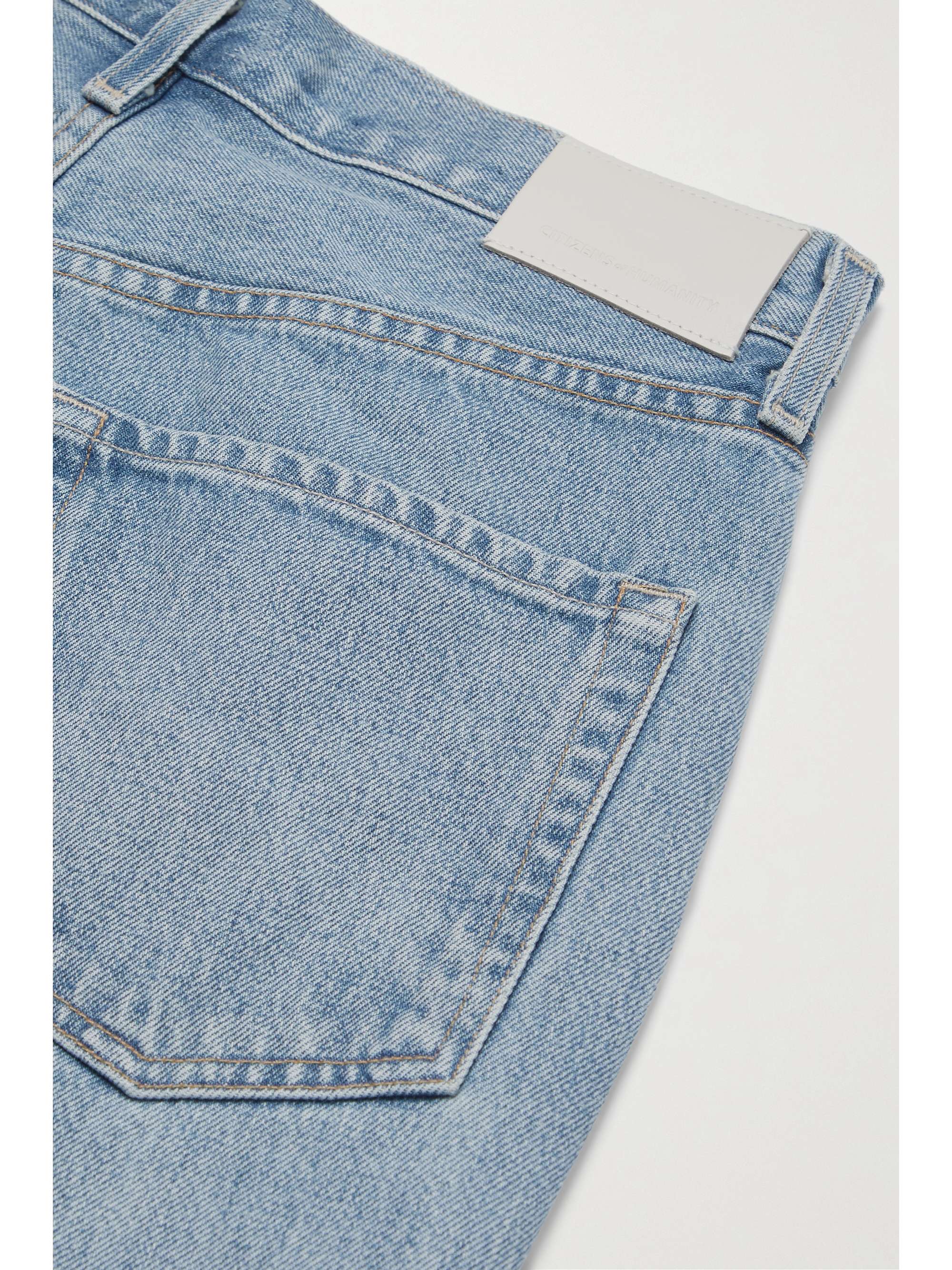 Ayla Baggy high-rise wide-leg organic jeans view