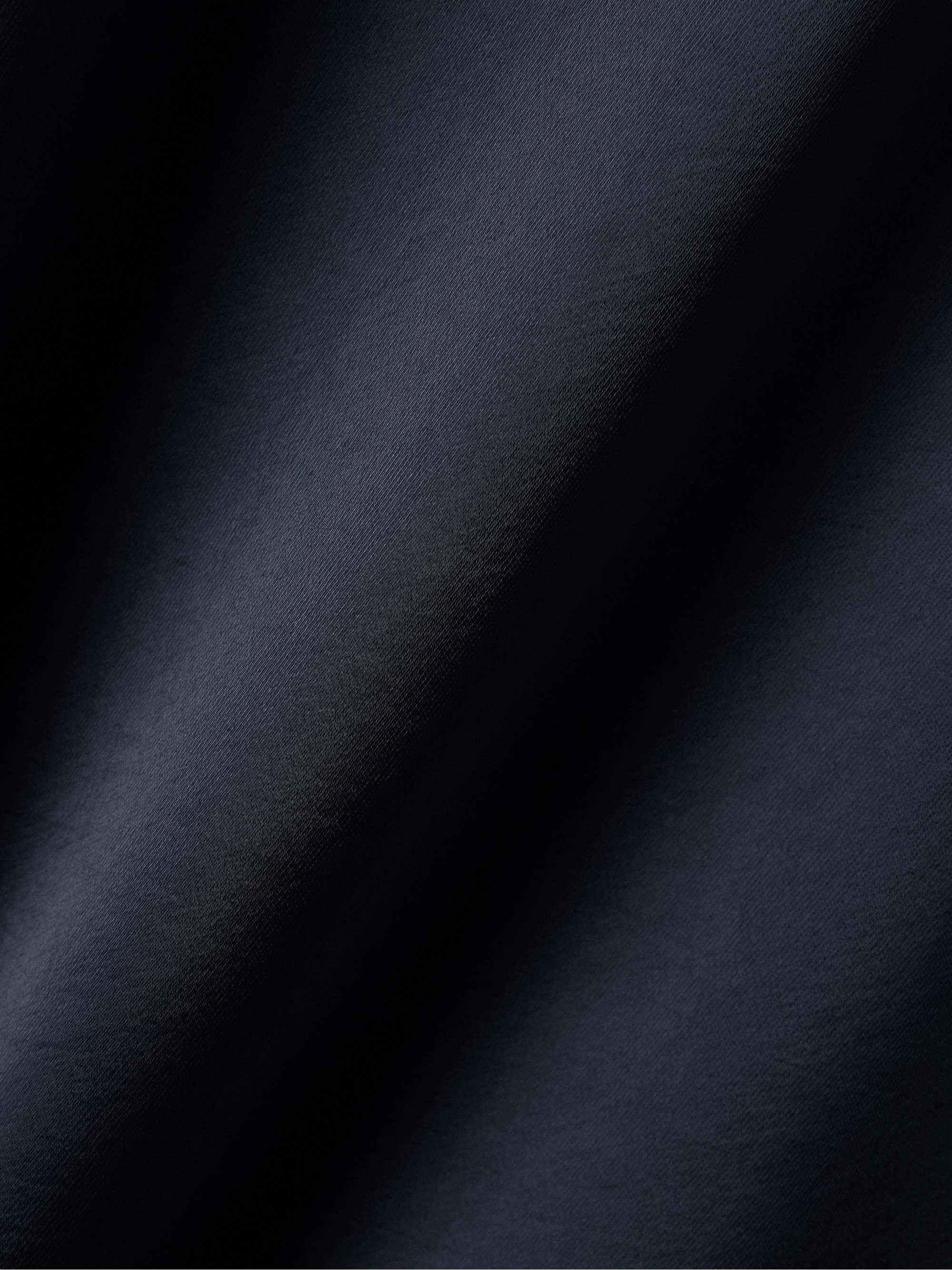 Delphine tie-detailed satin-twill maxi dress view
