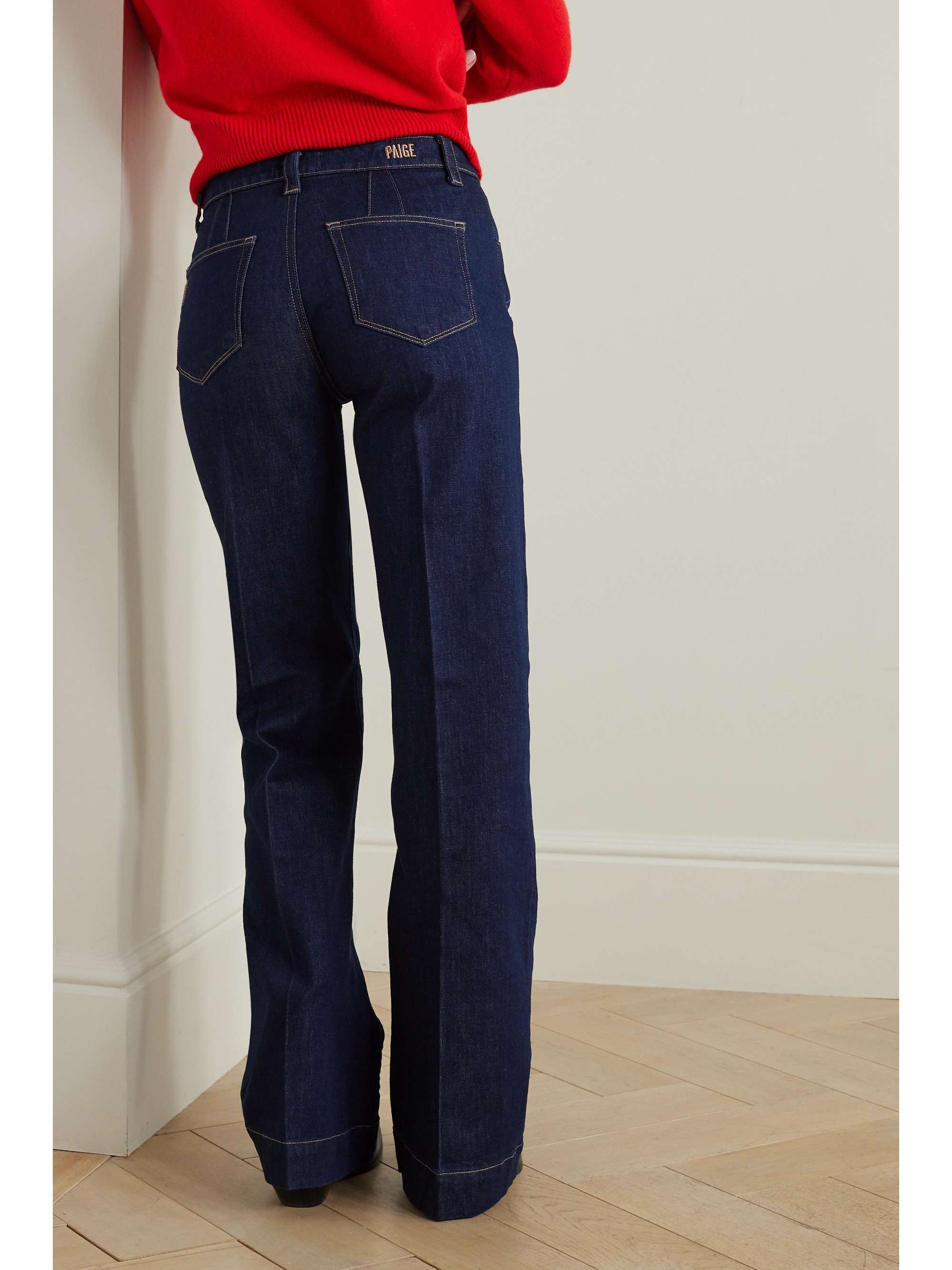 Leenah high-rise wide-leg jeans view