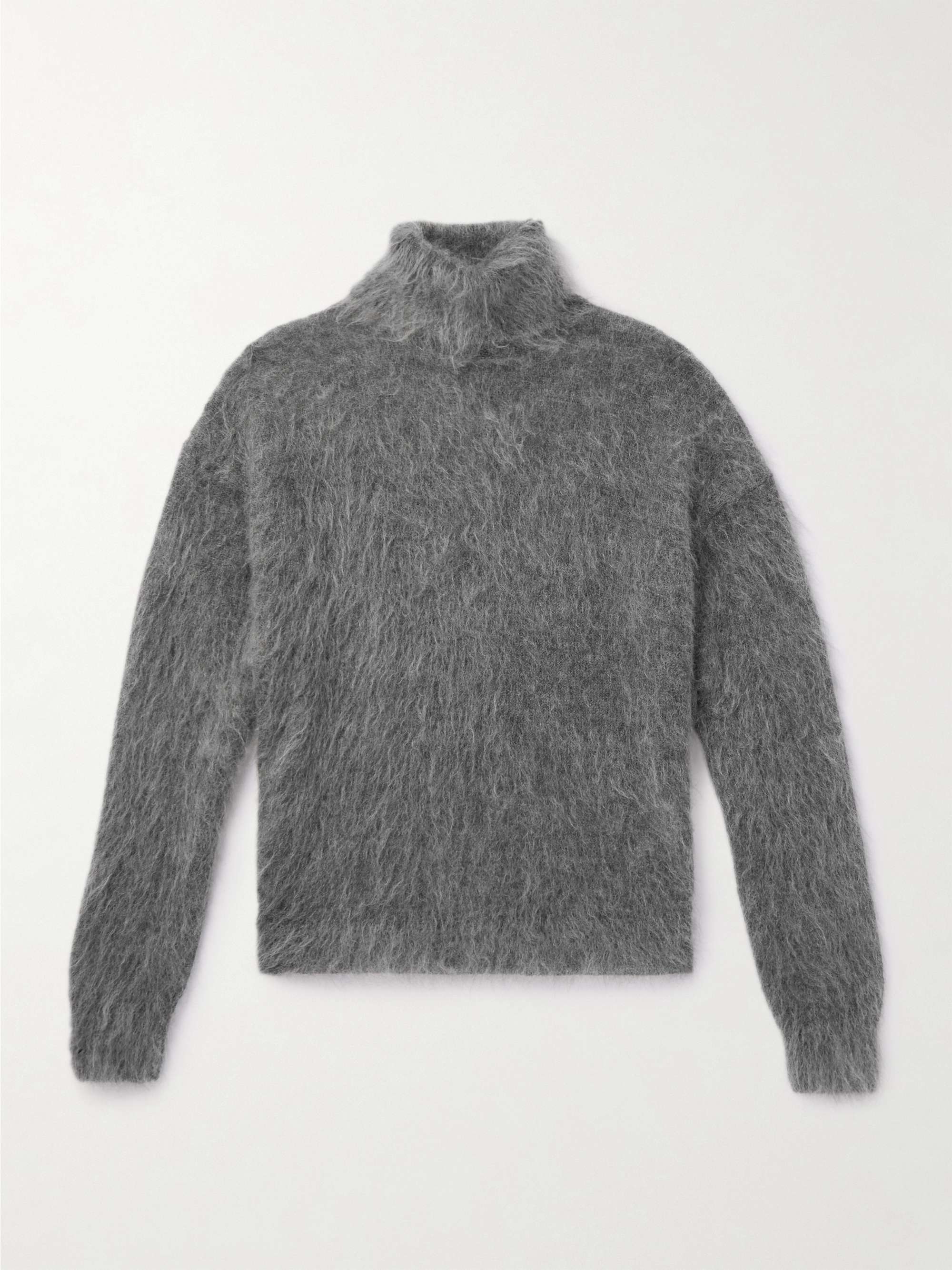 Mohair-Blend Rollneck Sweater hero visual