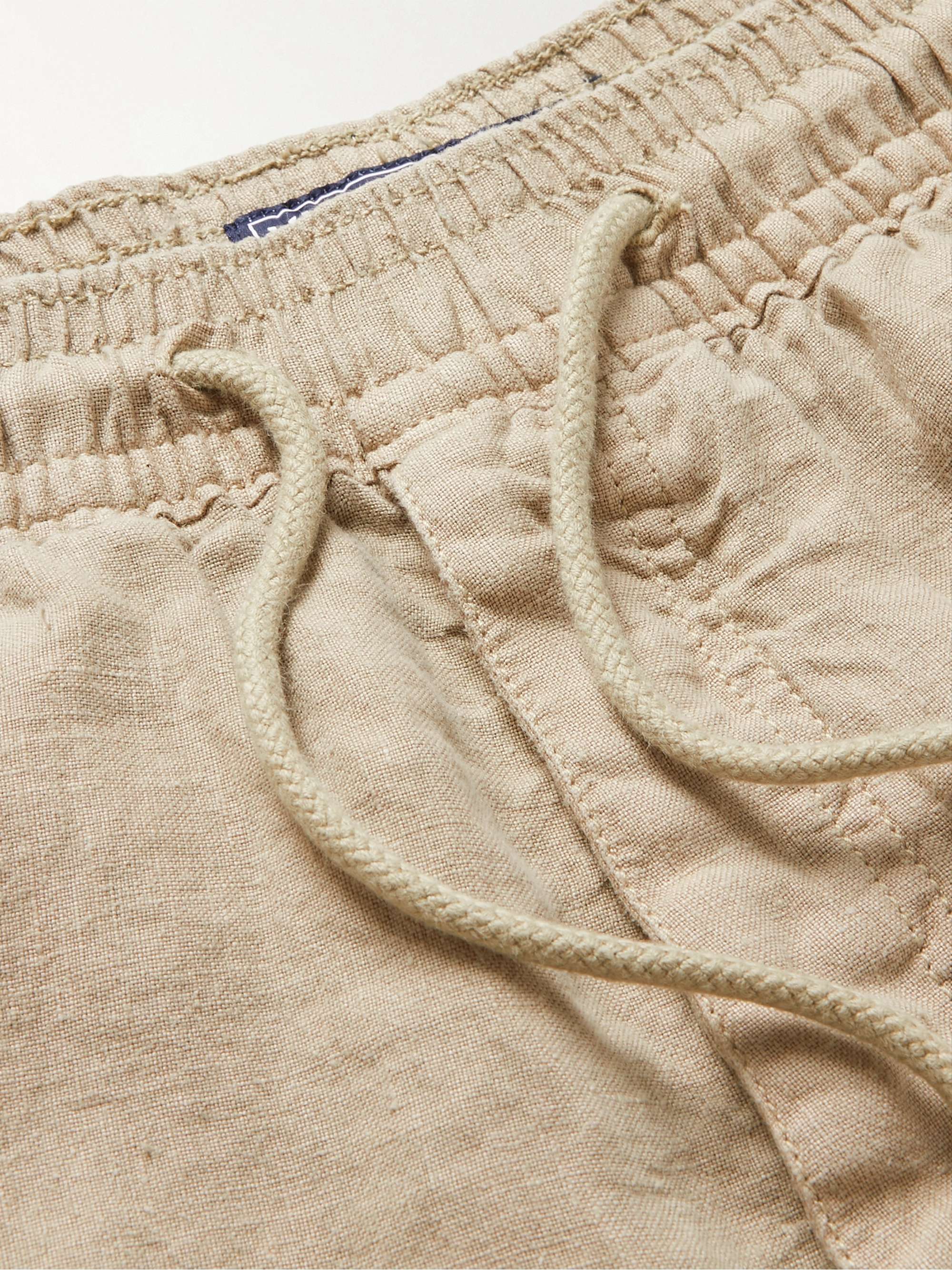 Baie Linen Drawstring Cargo Shorts view