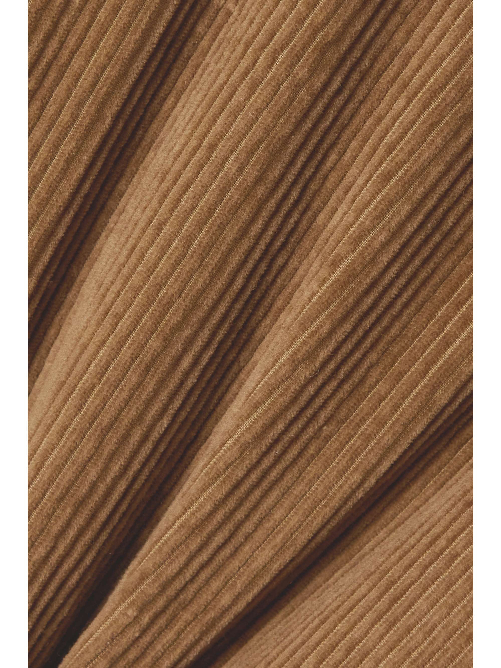 Padded cotton-corduroy jacket view