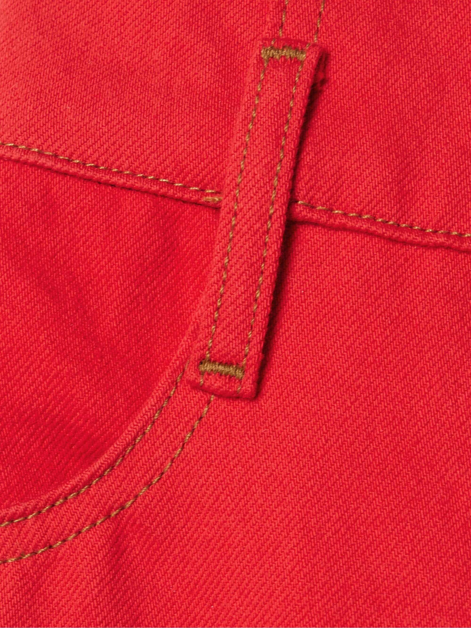 + Carolina Herrera The Corset denim mini skirt view