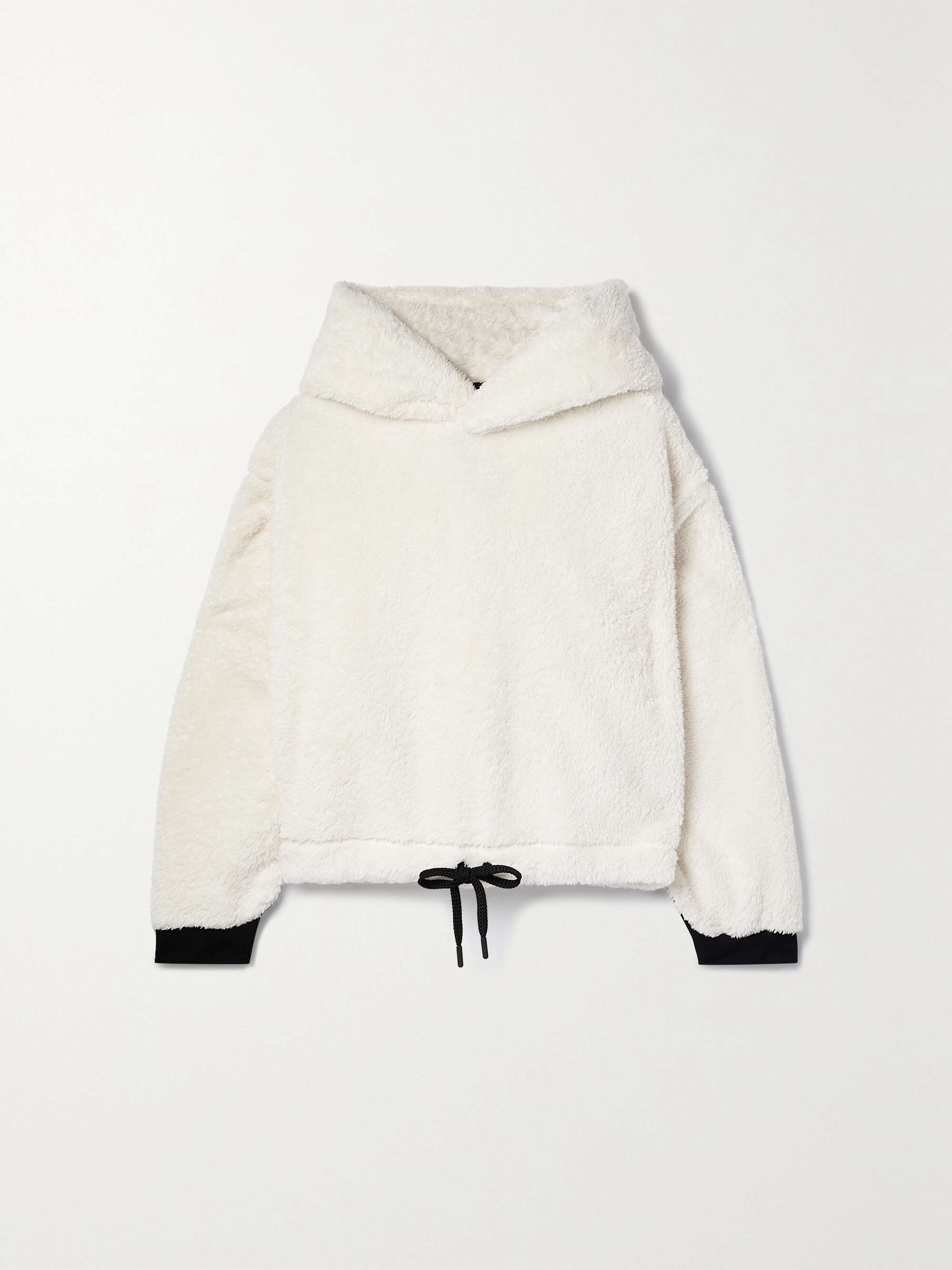 Cropped fleece hoodie hero visual