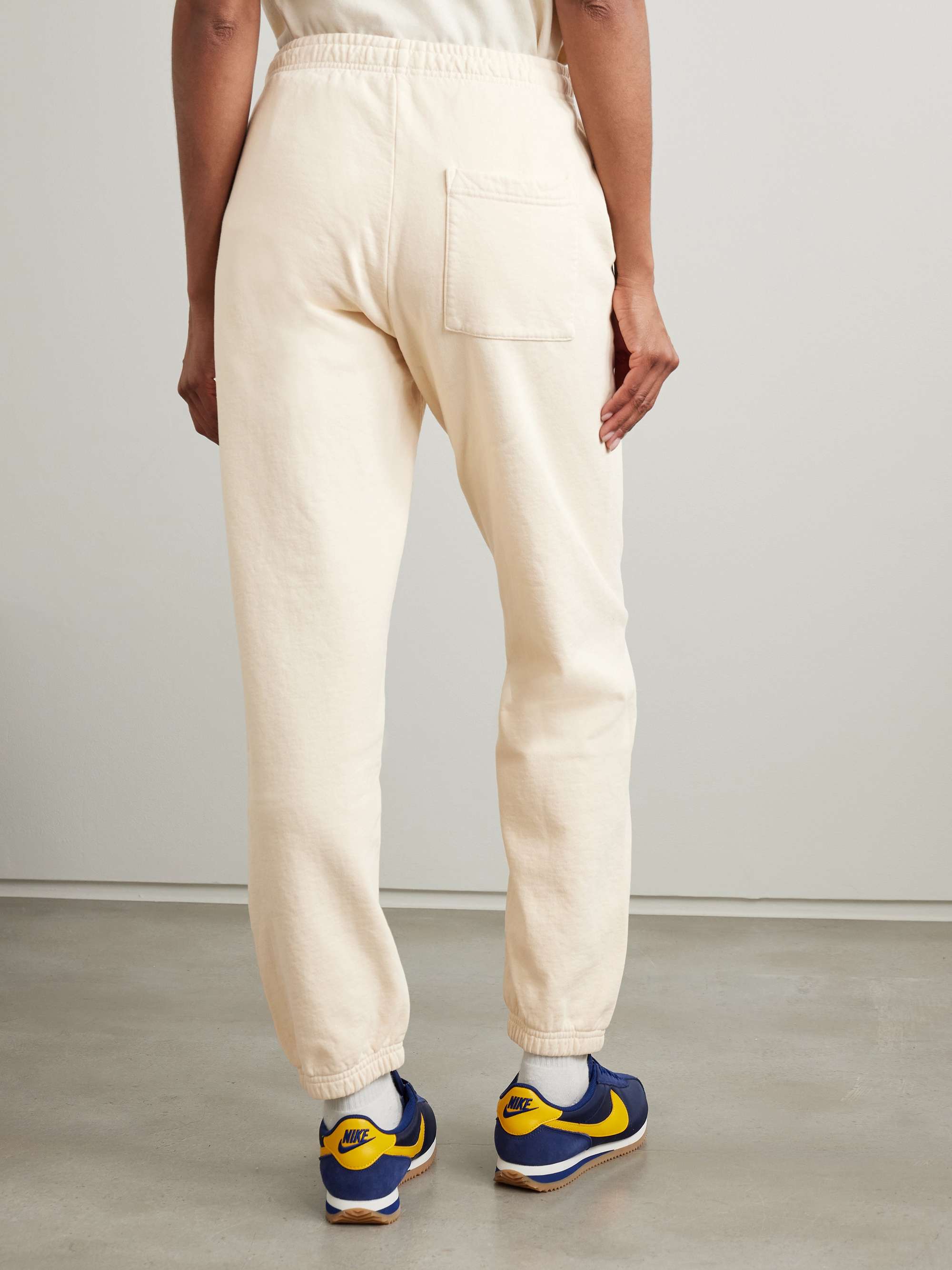 Riding Club printed cotton-jersey tapered sweatpants view