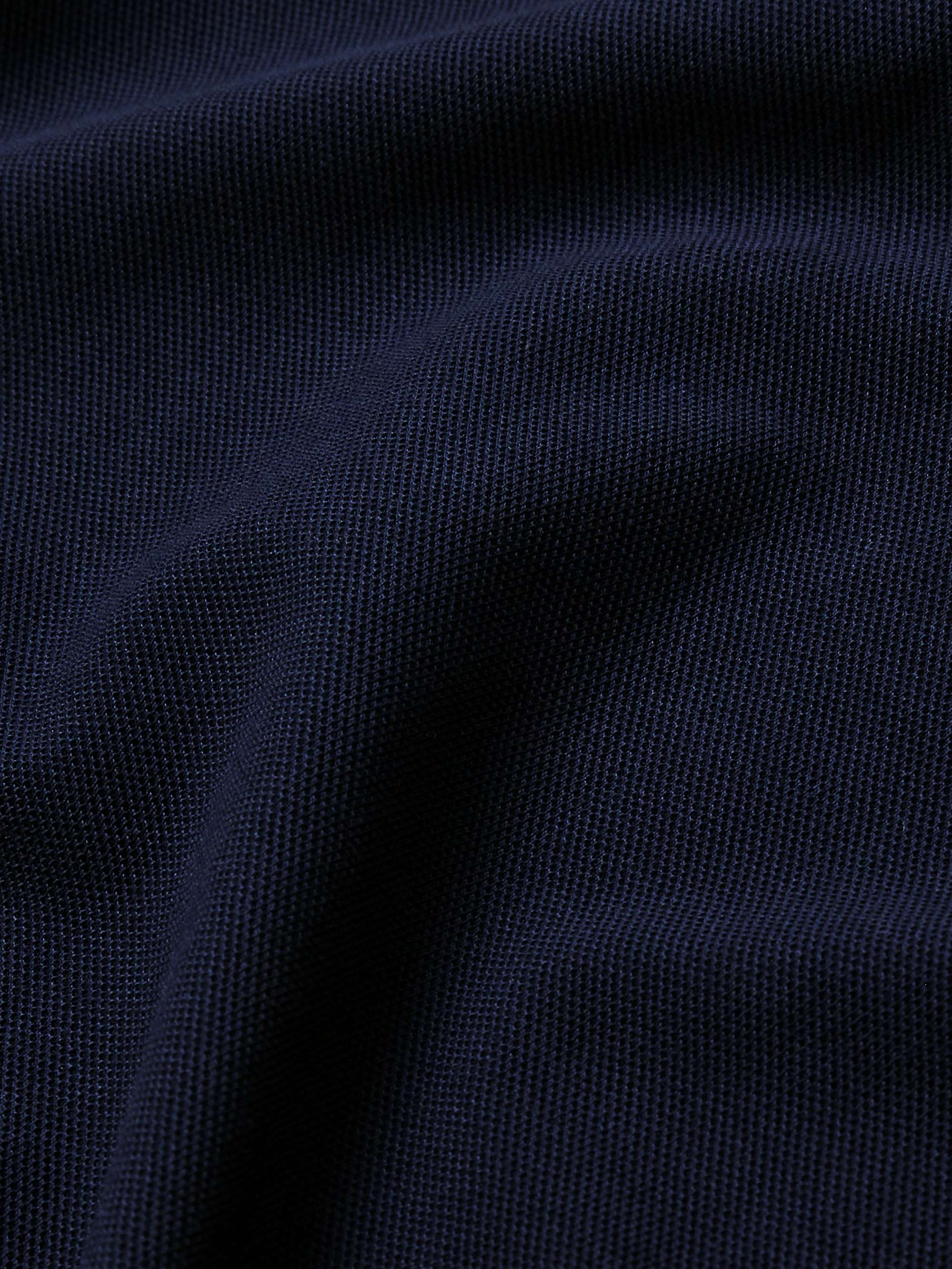 Garment-Dyed Cotton-Piqué Polo Shirt view