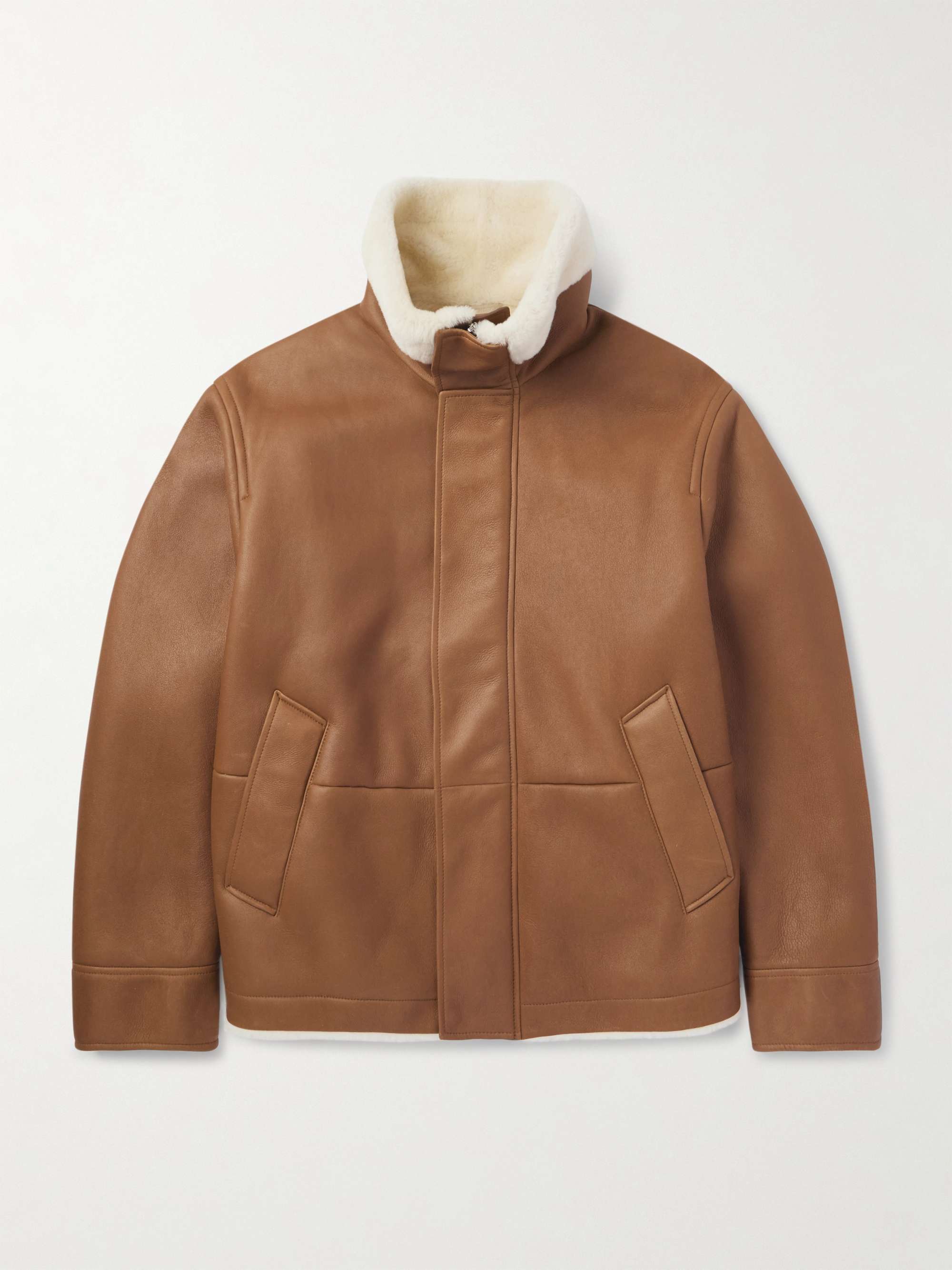 Augusto Shearling Jacket hero visual
