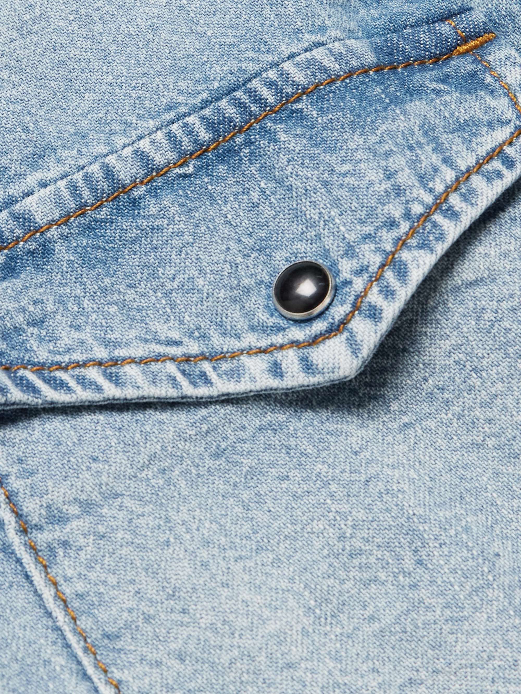 Denim Western Shirt view