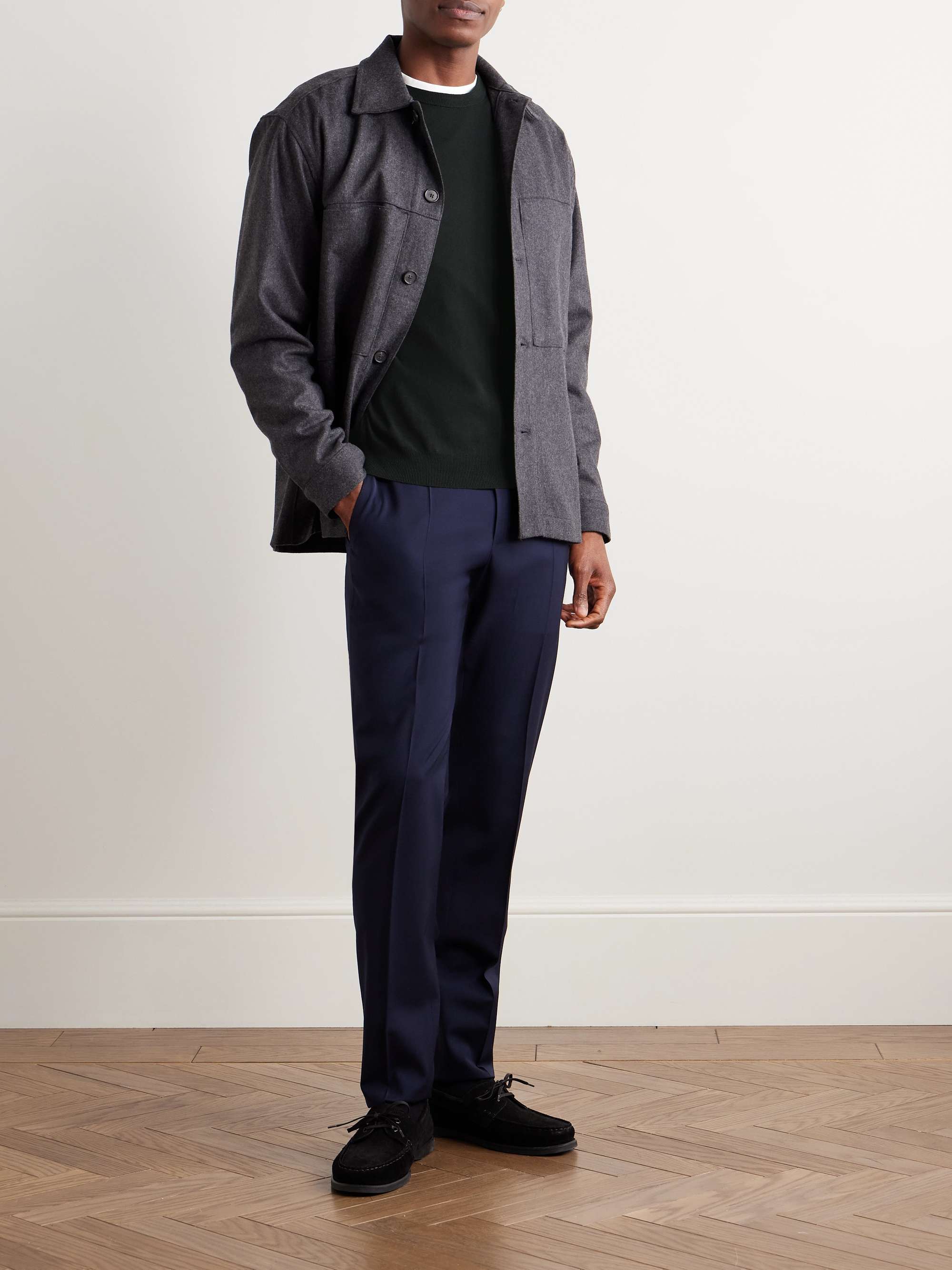 Slim-Fit Flexwool Sweater view