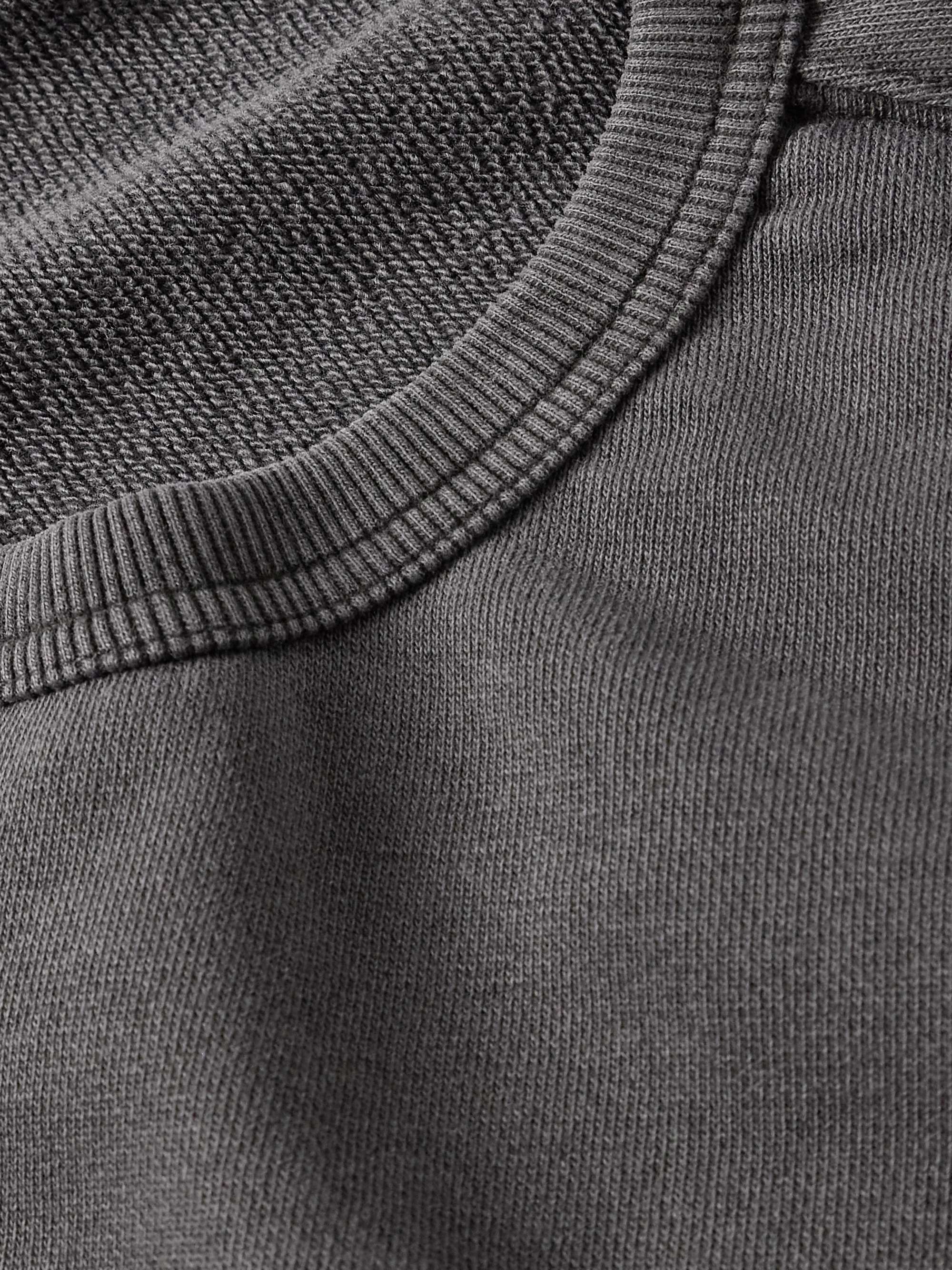 Garment-Dyed Cotton-Jersey Sweatshirt view
