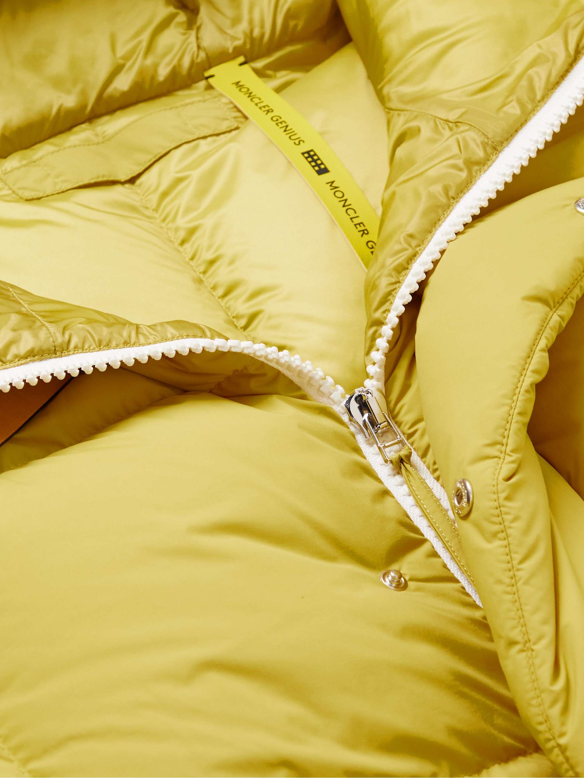 1 Moncler JW Anderson Wintefold Logo-Appliquéd Quilted Shell Hooded Down Jacket view