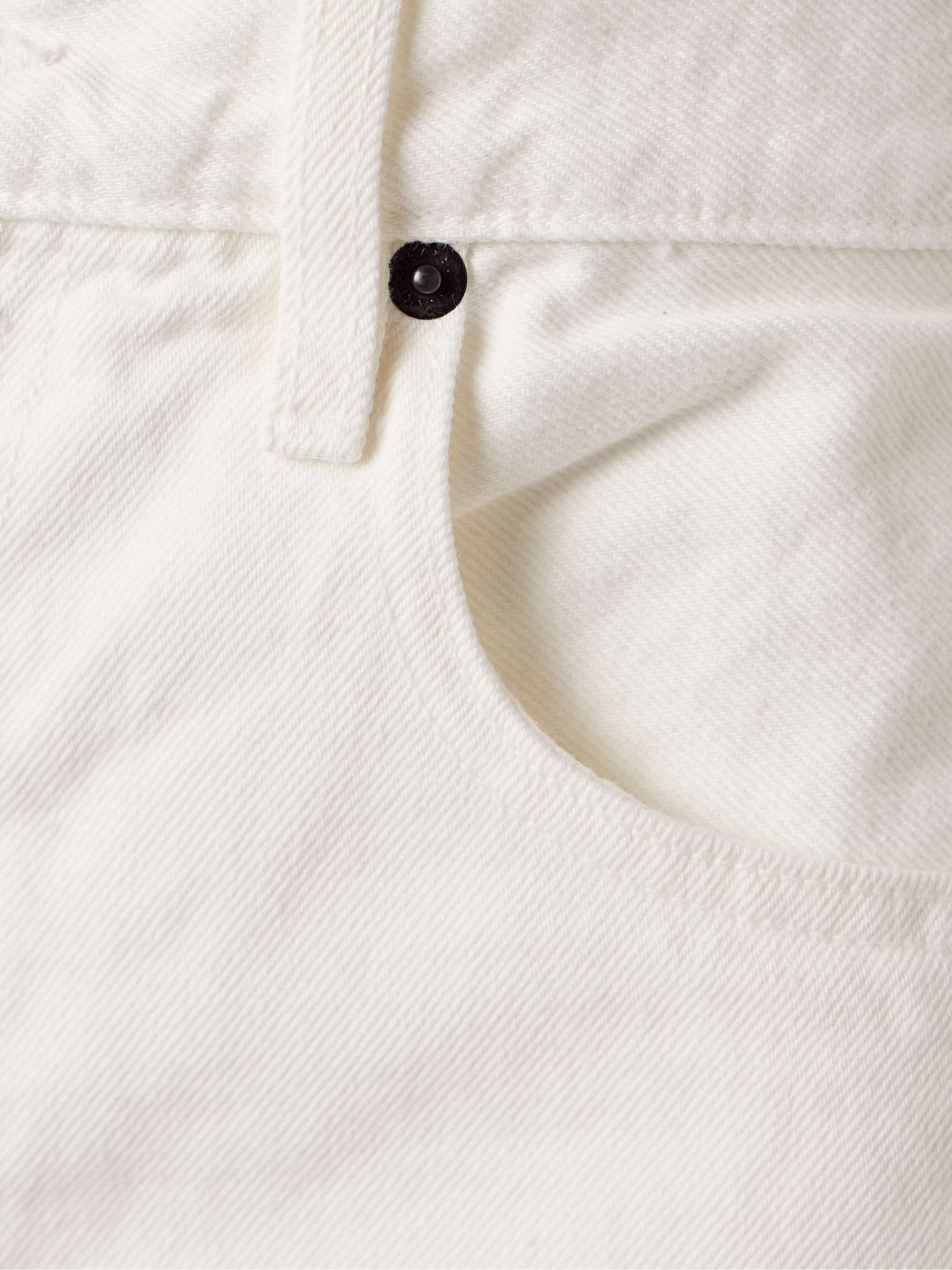 Sienna frayed denim shorts view