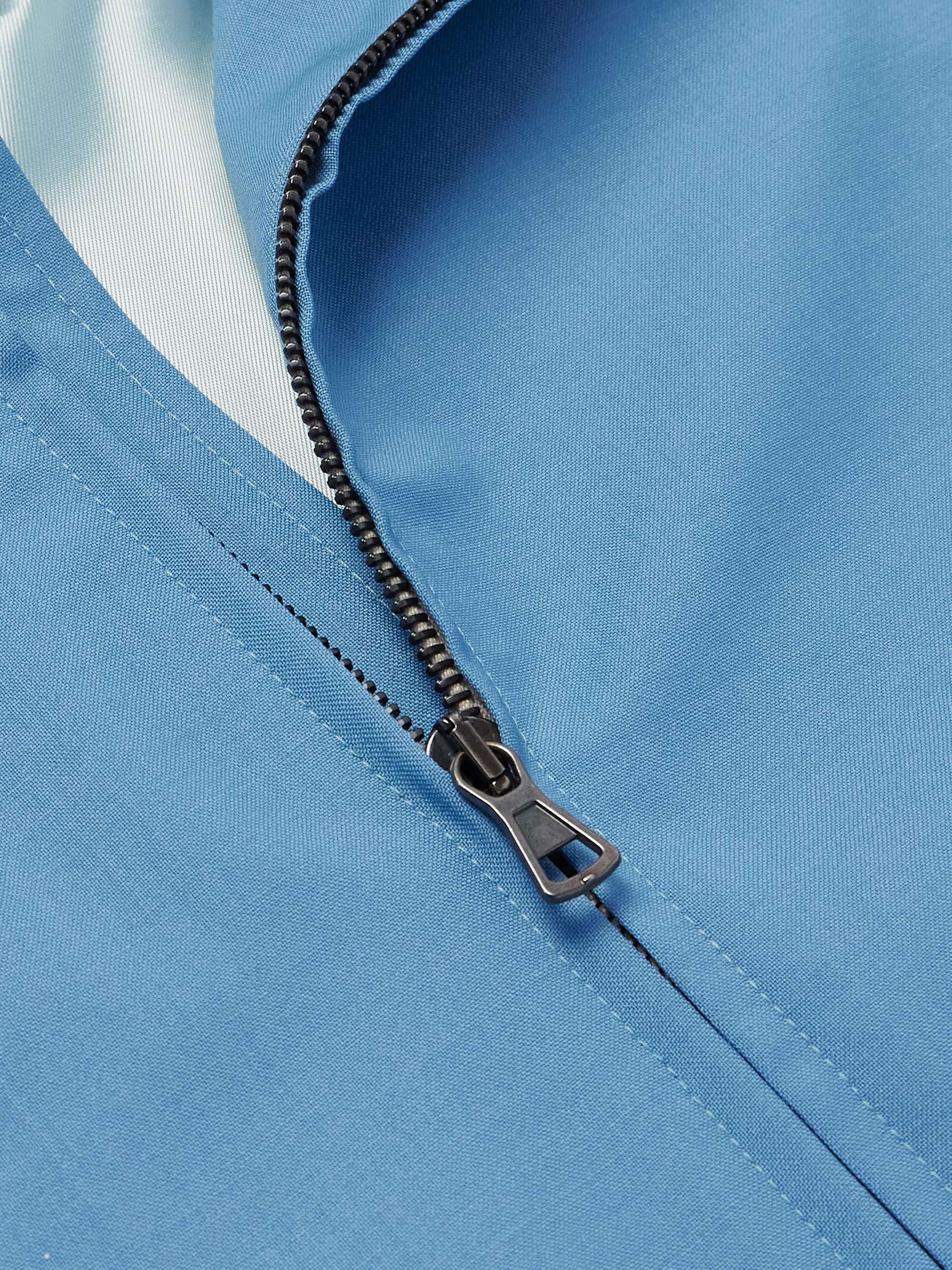 Wool and Mohair-Blend Blouson Jacket view