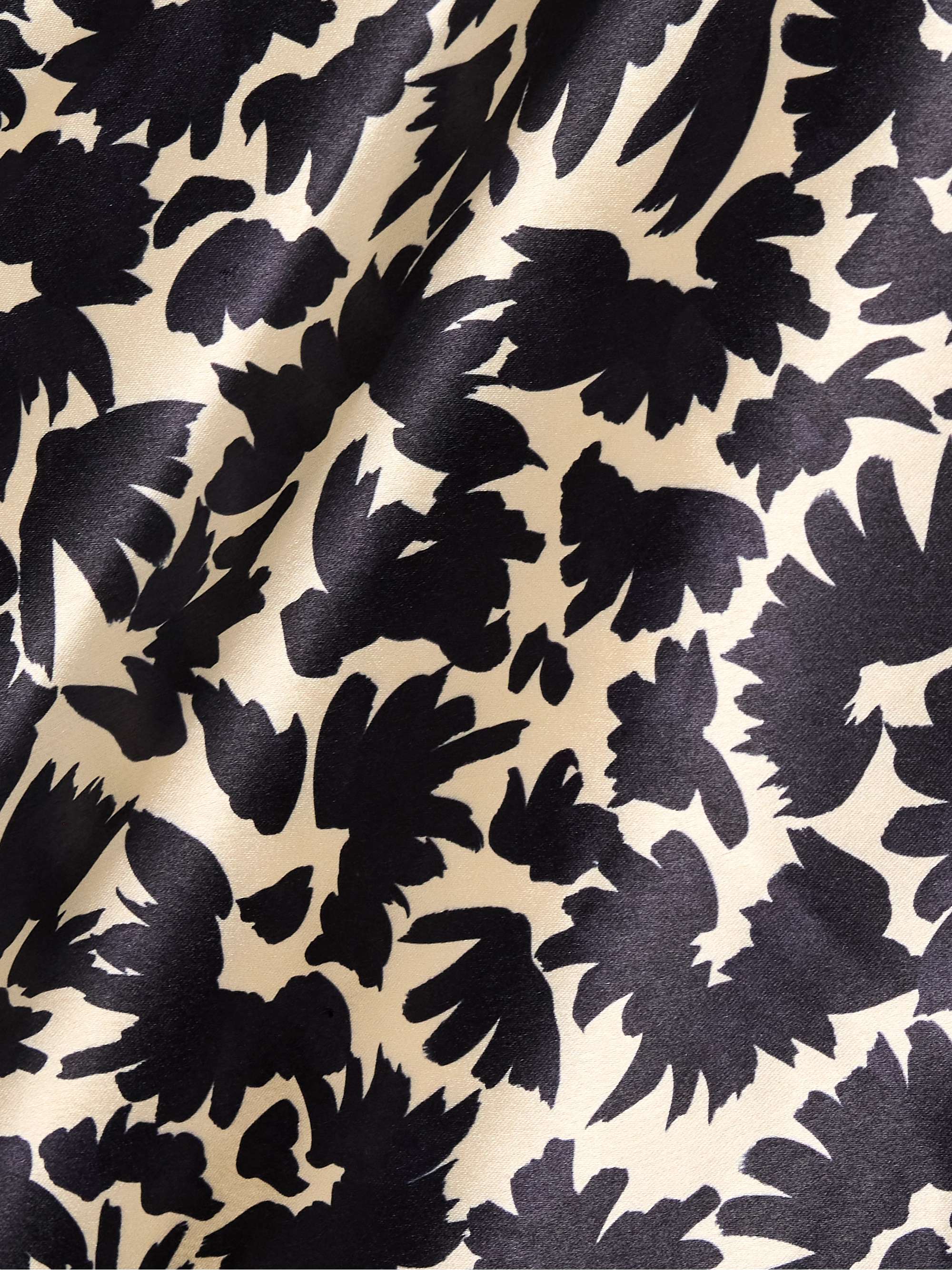 Lisbet floral-print satin midi dress view