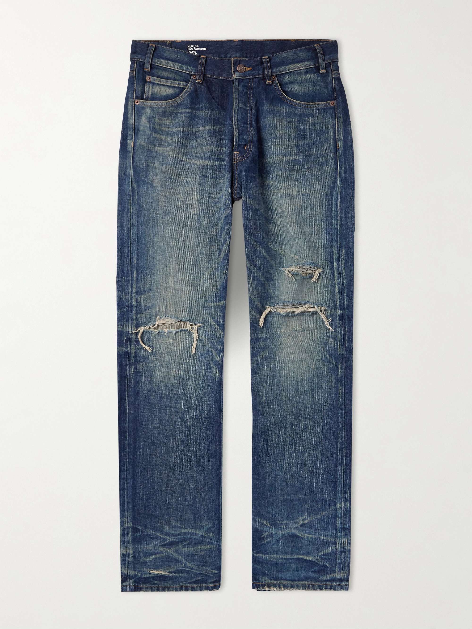 Kurt Straight-Leg Distressed Jeans hero visual
