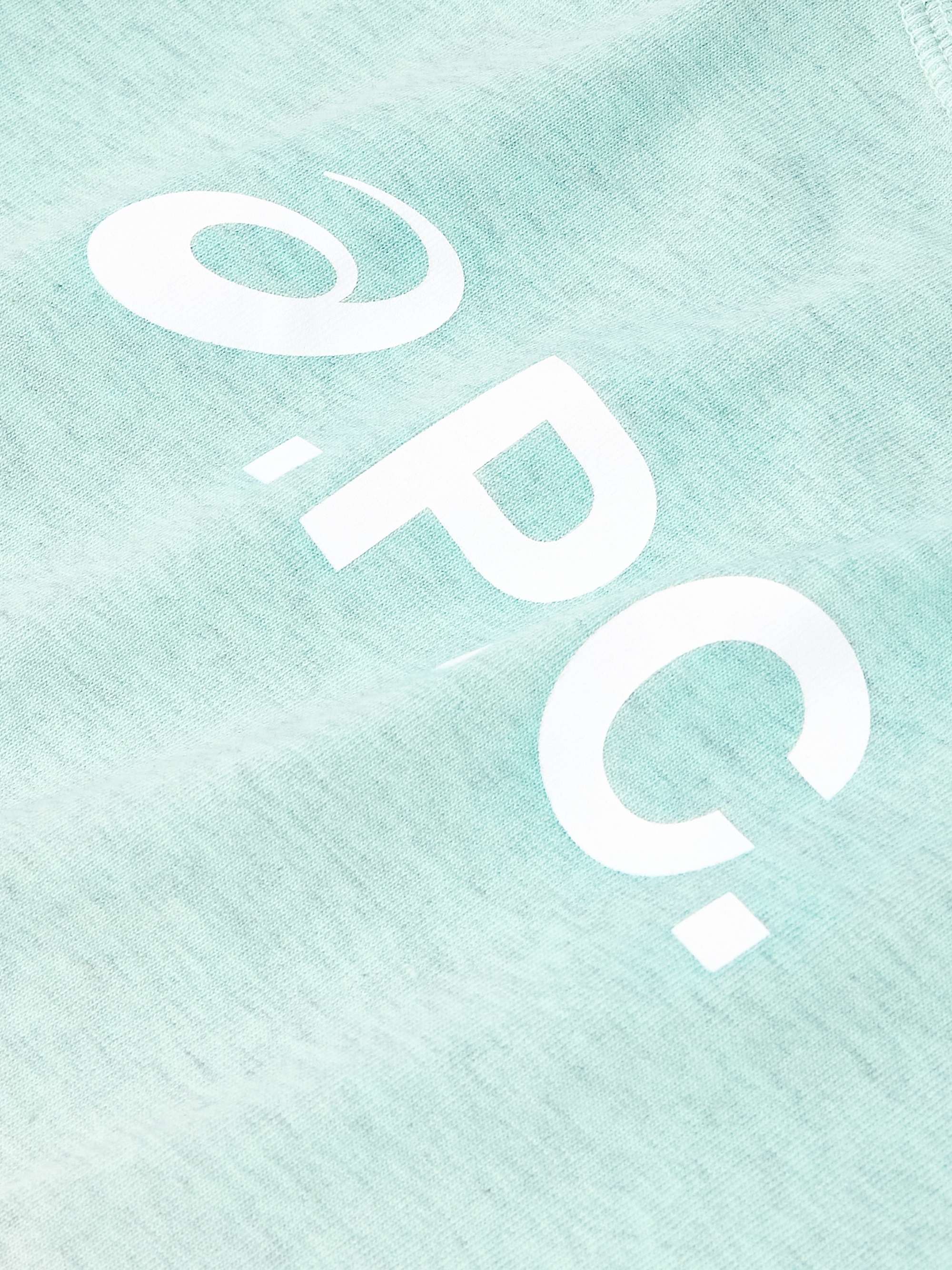 + Asics Interaction Logo-Print Dégradé Organic Cotton-Jersey T-Shirt view