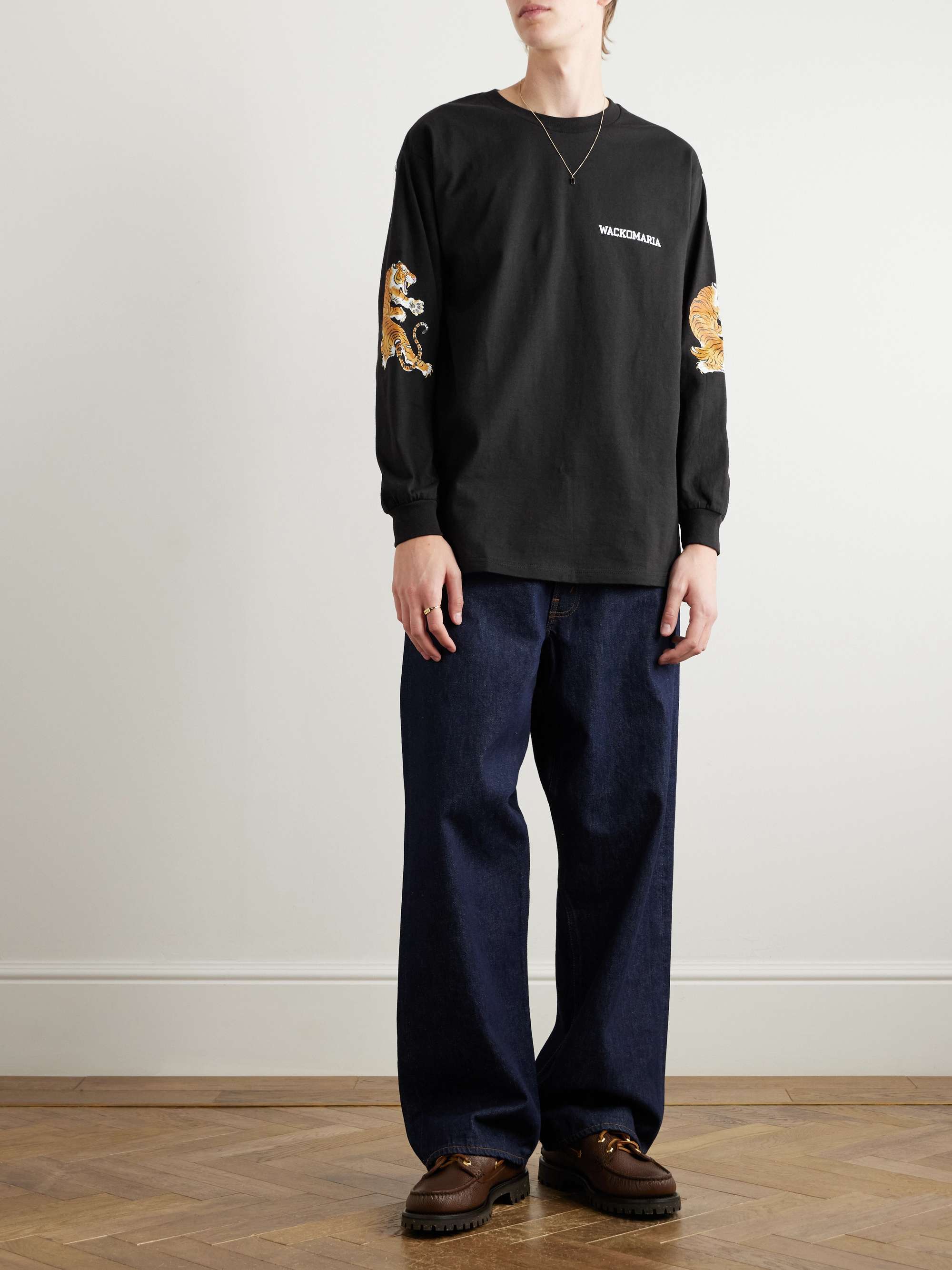 + Tim Lehi Logo-Print Cotton-Jersey T-Shirt view