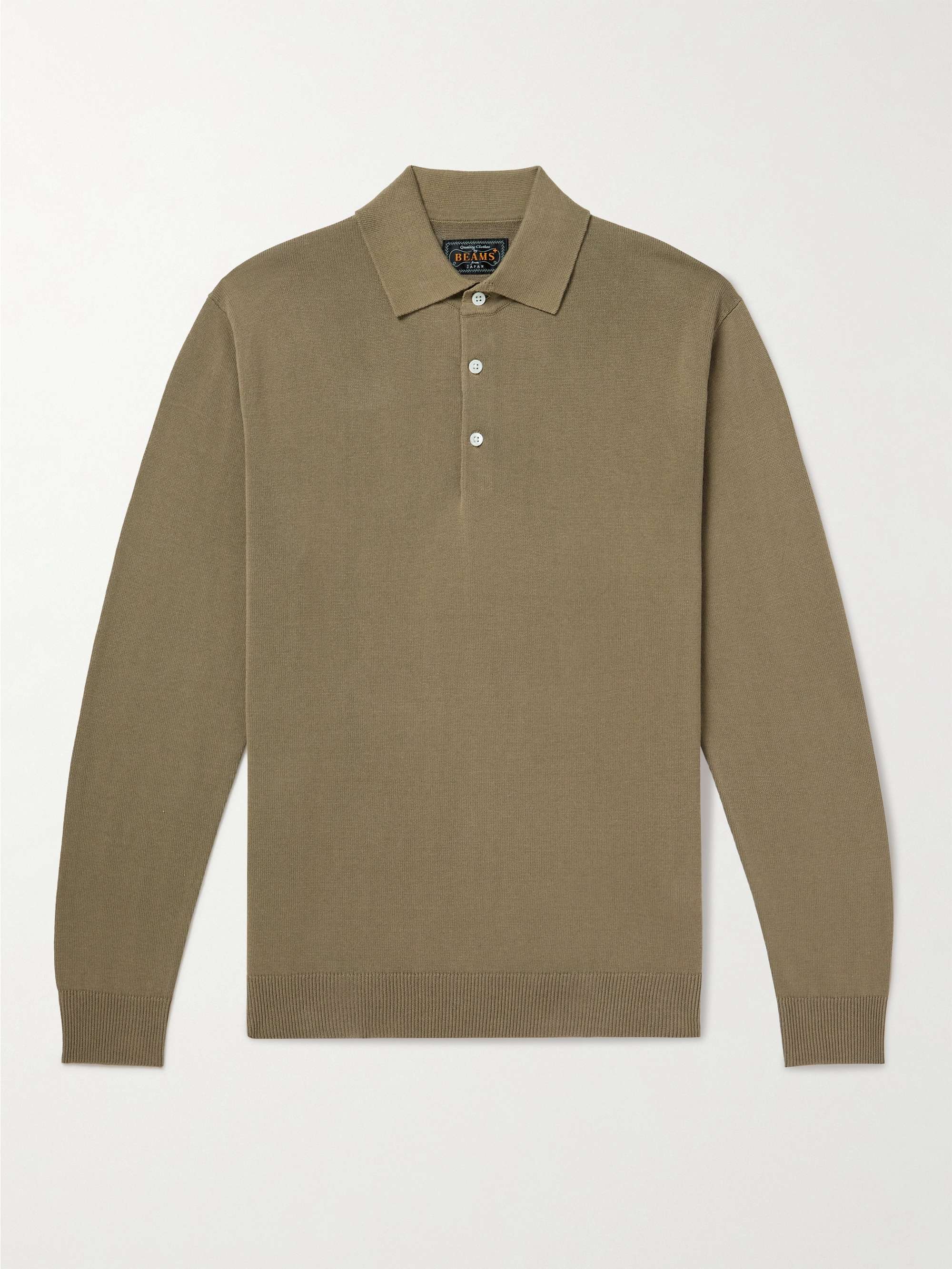 Knitted Polo Shirt hero visual