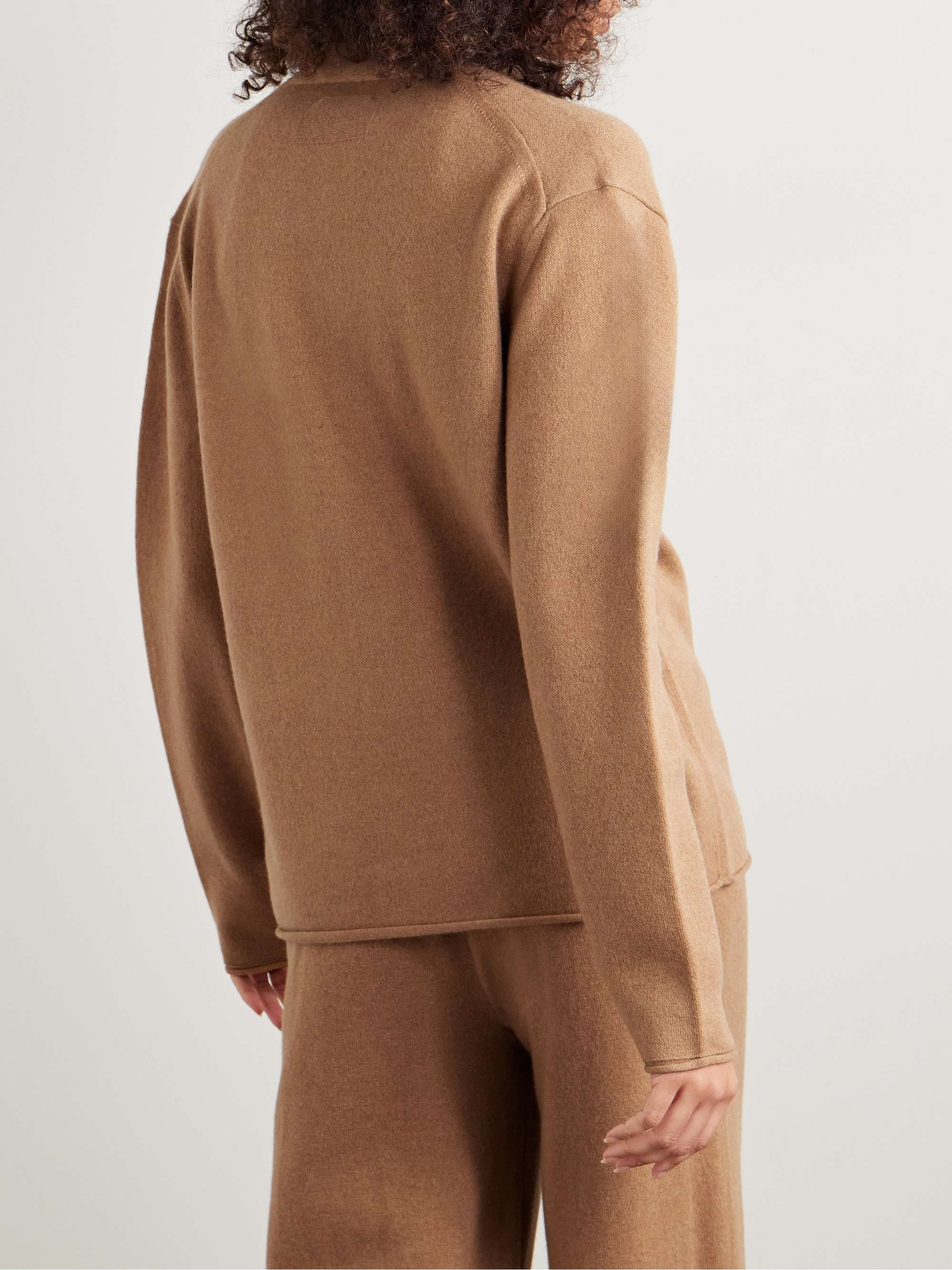 Everywear oversized cashmere cardigan view