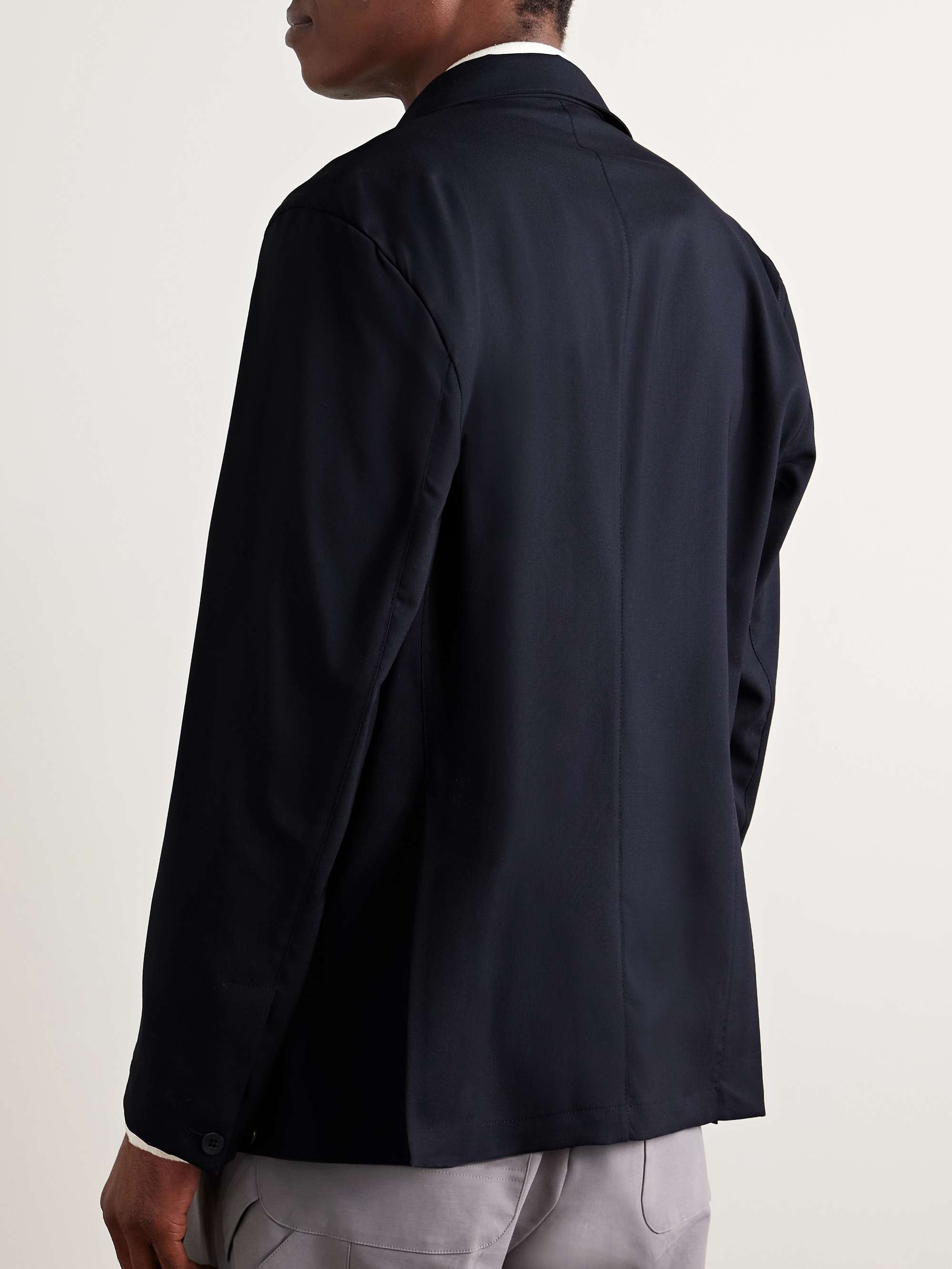 Unstructured Wool Suit Jacket view