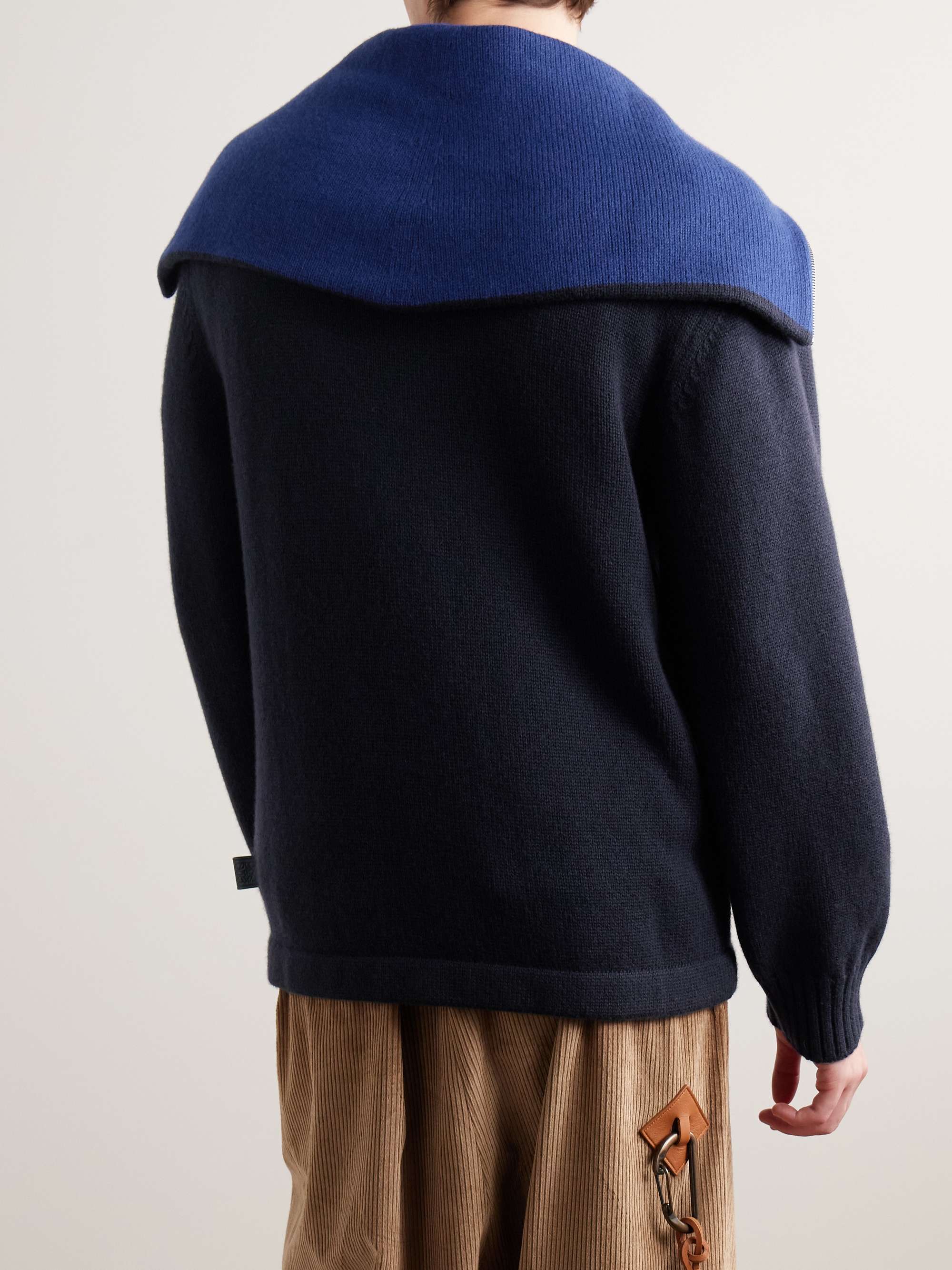 Wool Half-Zip Sweater view