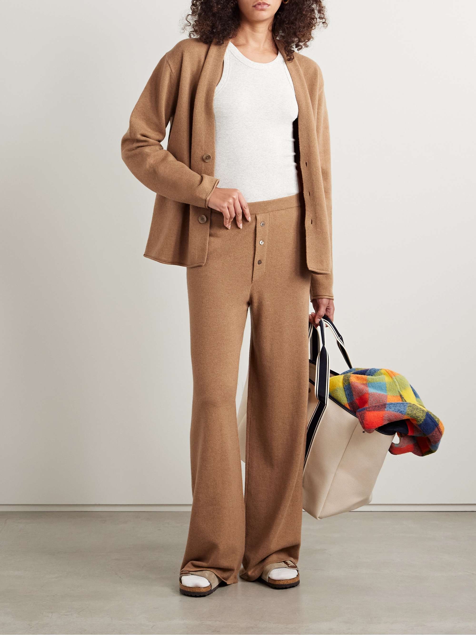 Everywear oversized cashmere cardigan view